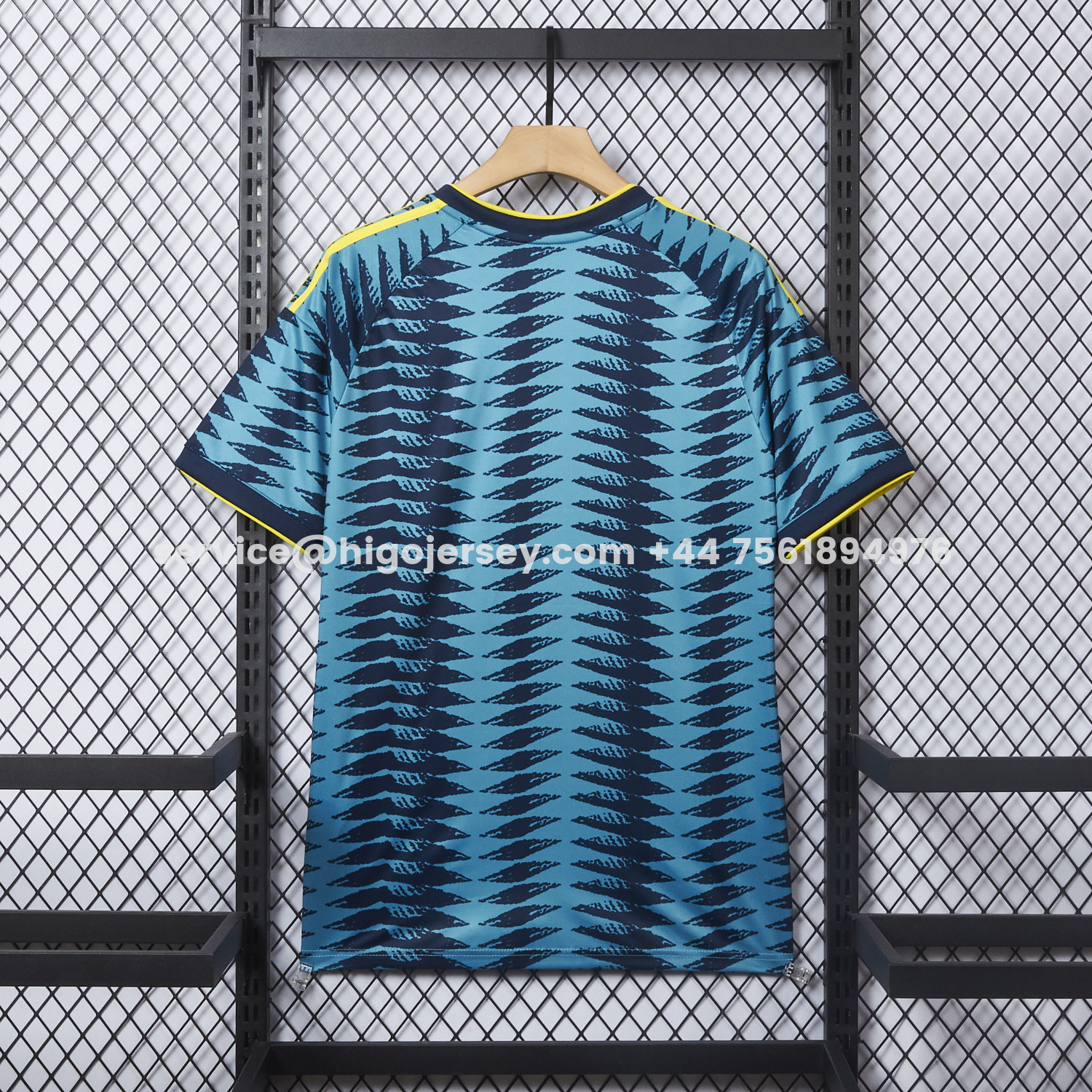 Higojerseys-Colombia 2026 Away Blue Jersey - Fans Version