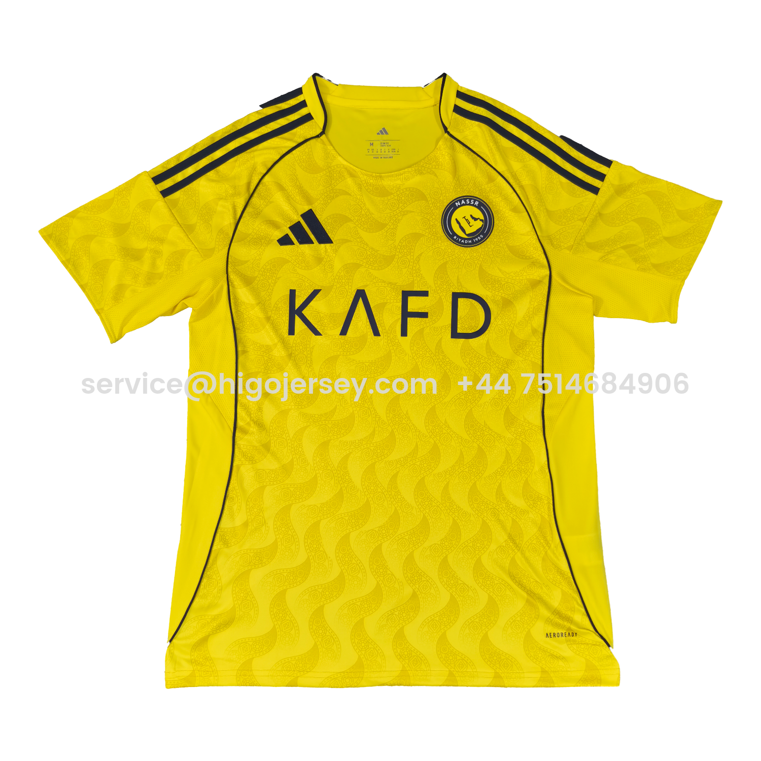 Higojerseys-Al Nassr Riyadh Victory 25-26 Home Jersey - Fans Version