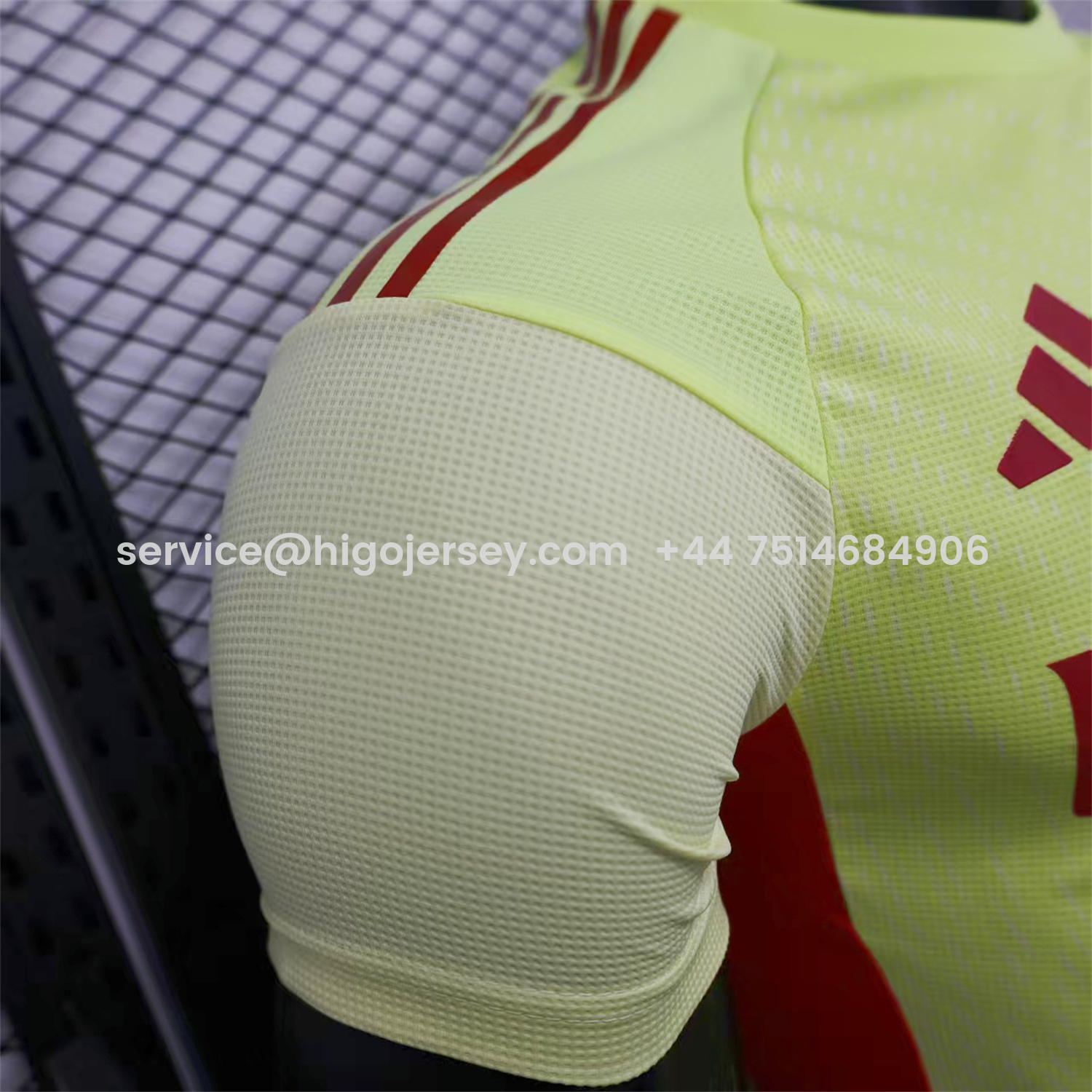 Higojerseys-Arsenal 25-26 Light Yellow Goalkeeper Jersey - Player Version
