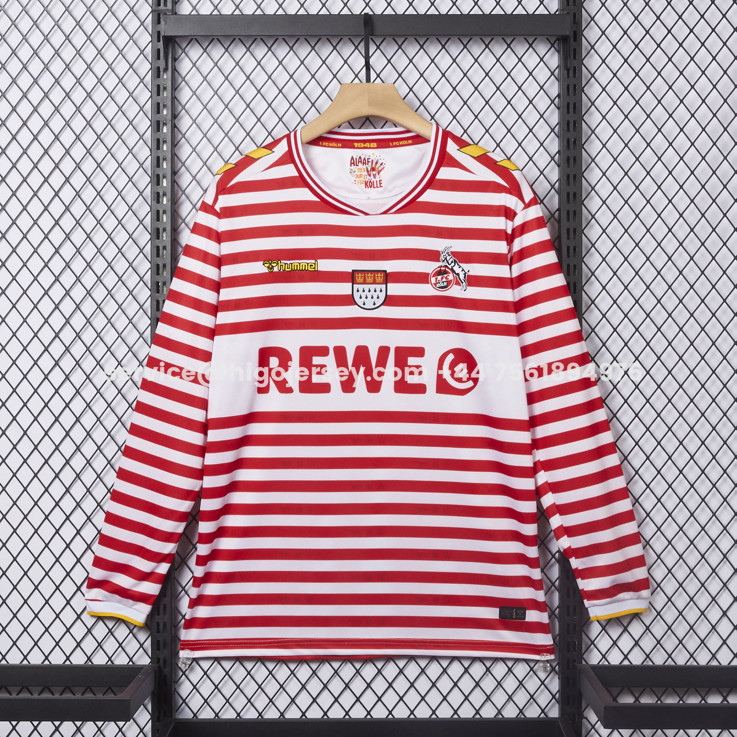 Higojerseys-Köln 25-26 Carnival Special Long Sleeves Jersey - Fans Version