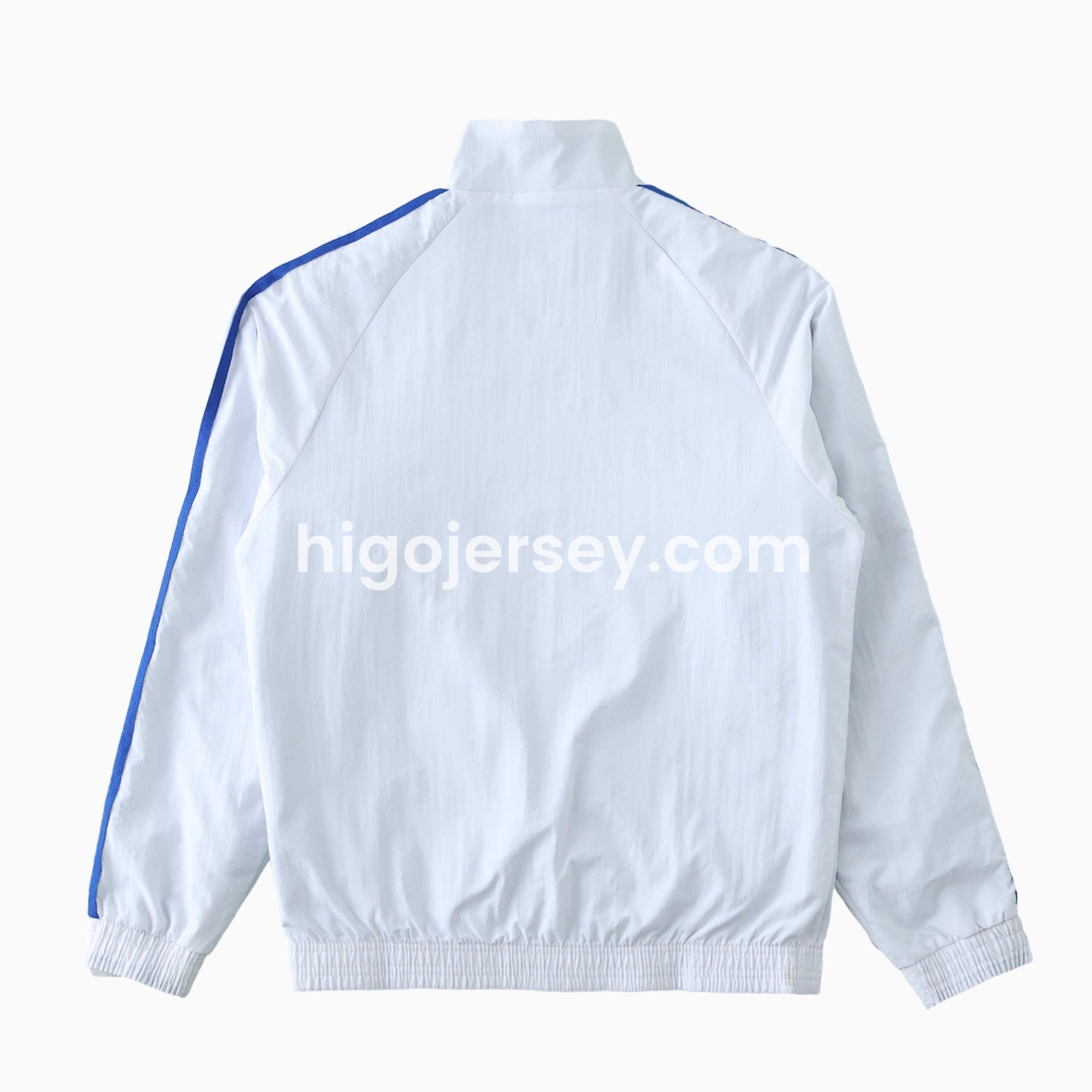 Higojerseys-Retro Manchester United 1996 Double Sided Reversible Windbreaker - Blue & Green