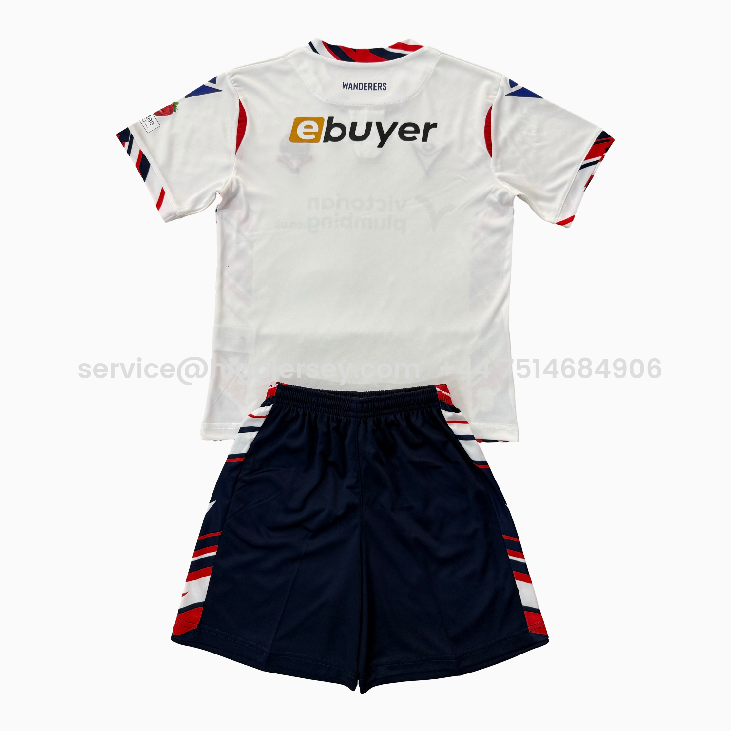 Higojerseys-Bolton Wanderers 25-26 Home Men's Adult Jersey Set - Fans Version