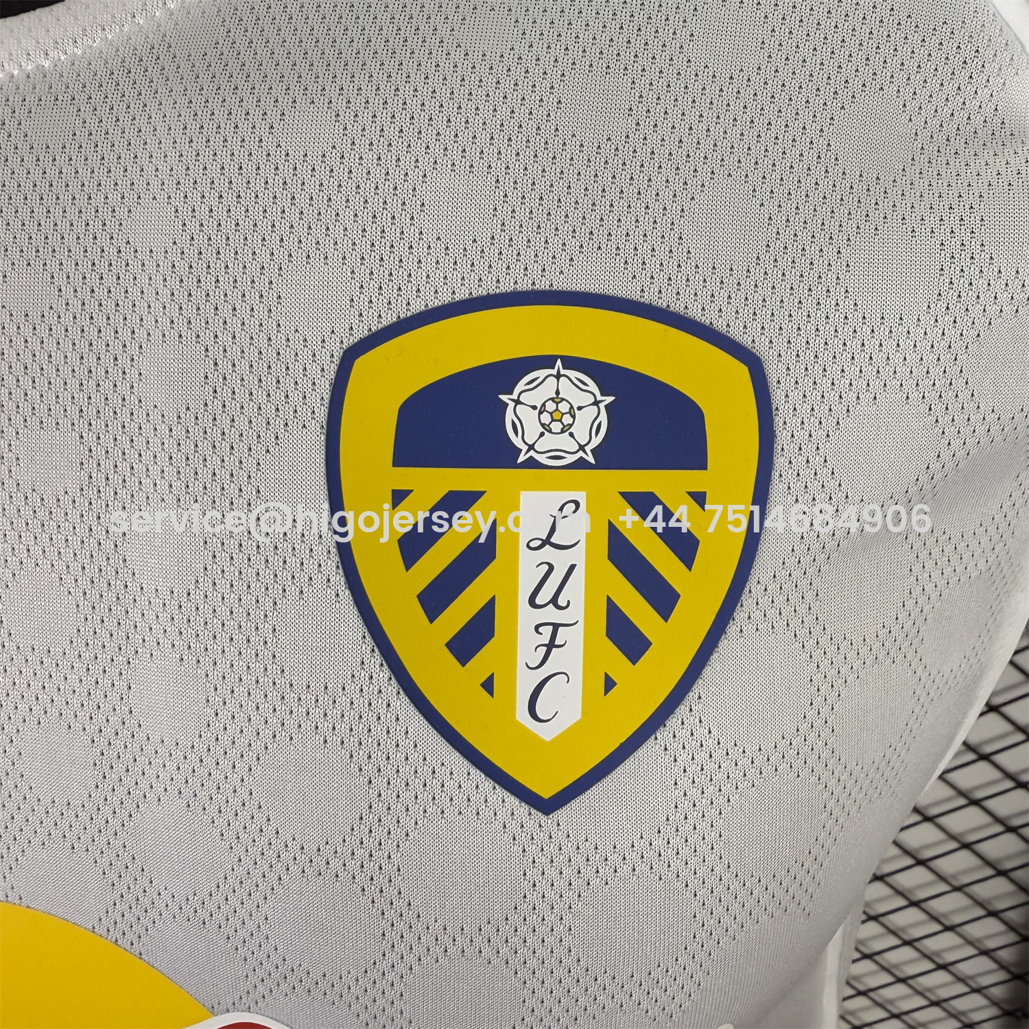 Higojerseys-Leeds United 25-26 Home Jersey - Player Version