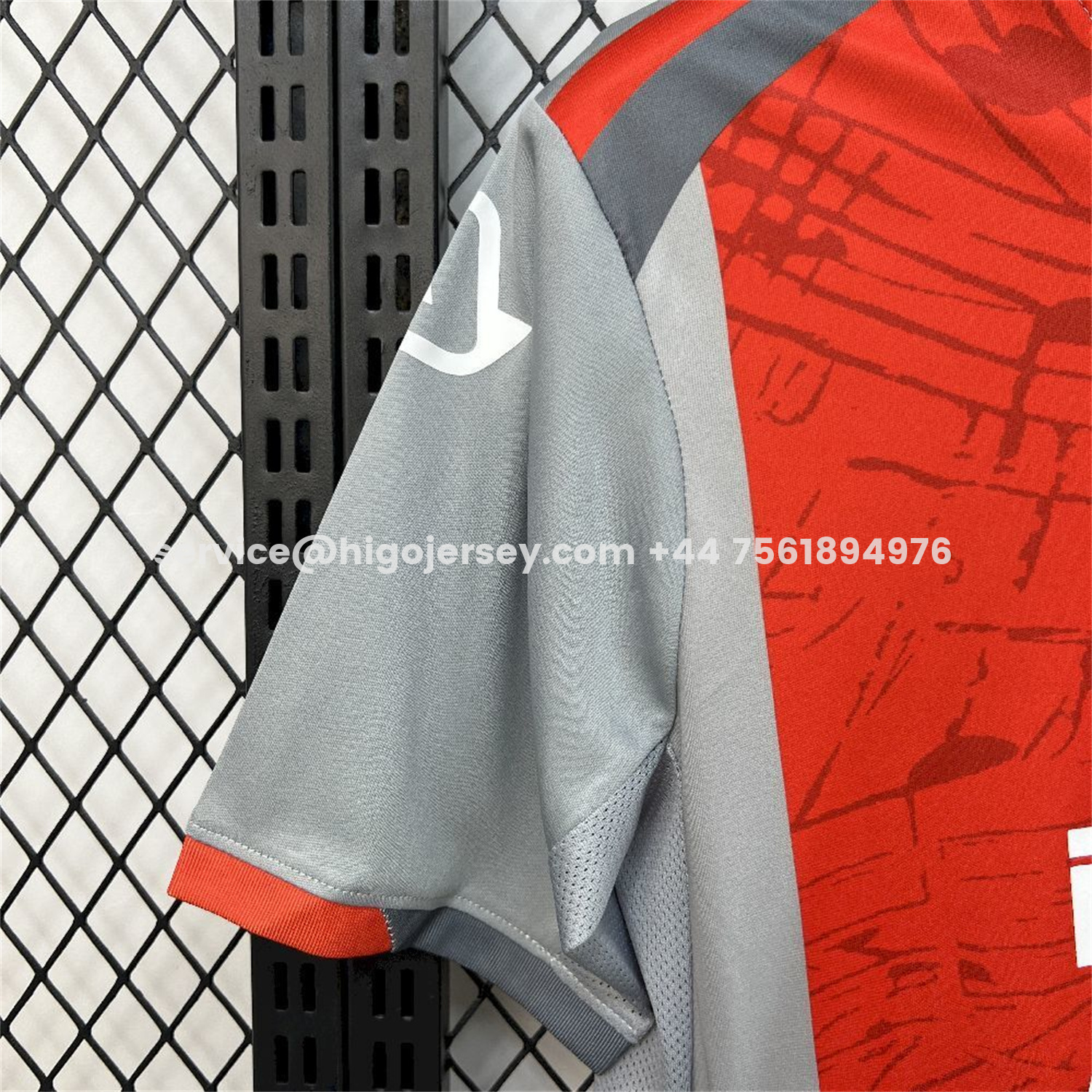 Higojerseys-Cremonese 25-26 Home Jersey - Fans Version