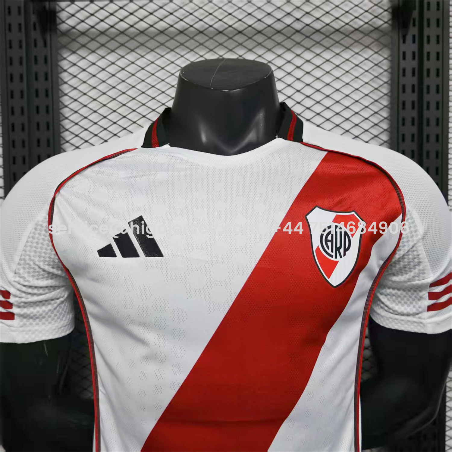 Higojerseys-River Plate 25-26 Home Unsponsored Jersey - Player Version