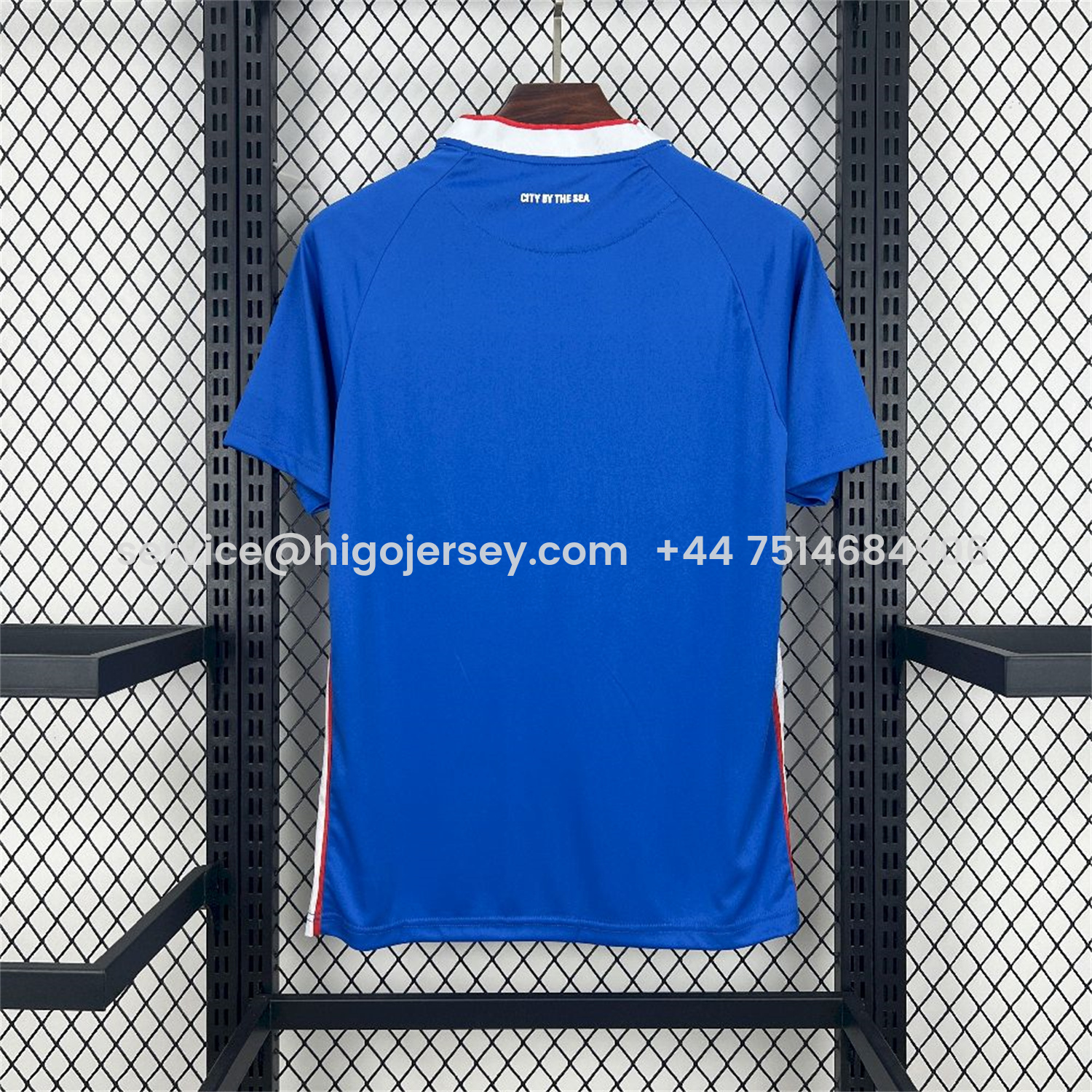 Higojerseys-Sunderland 25-26 Away Blue Jersey - Fans Version