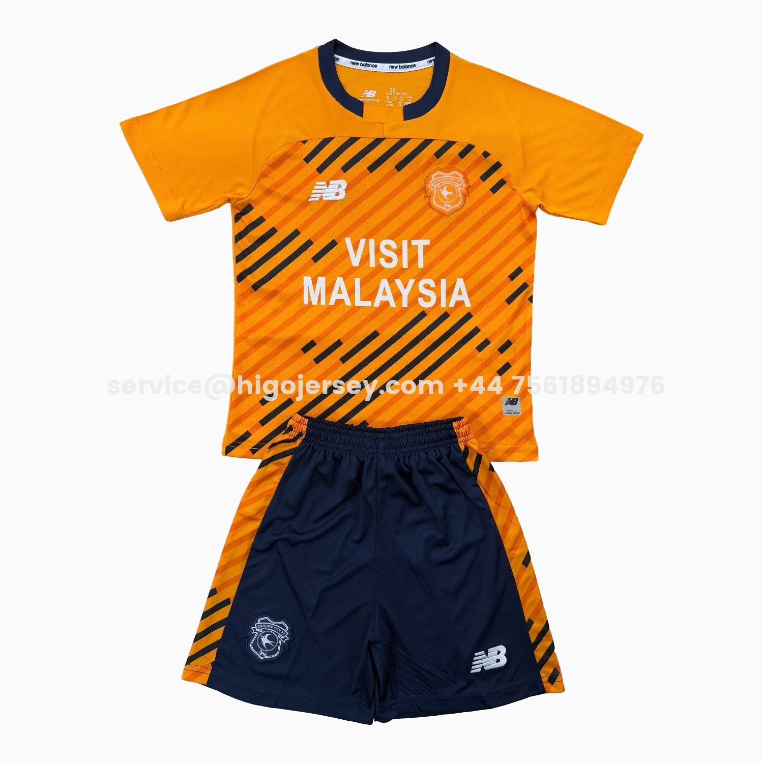 Higojerseys-Cardiff City 25-26 Third Men's Adult Jersey Set - Fans Version