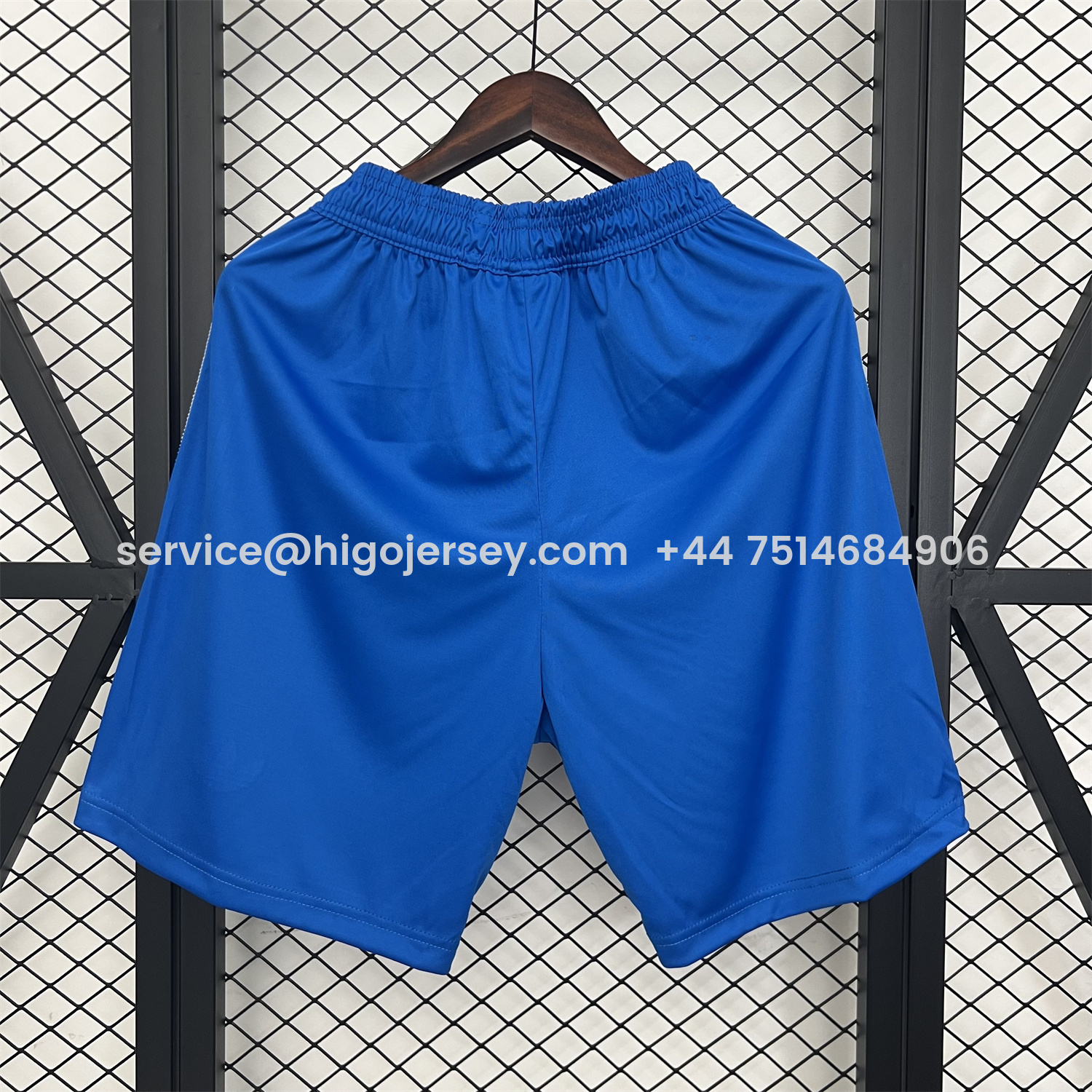 Higojerseys-Real Madrid 25-26 Third Blue Shorts - Fans Version