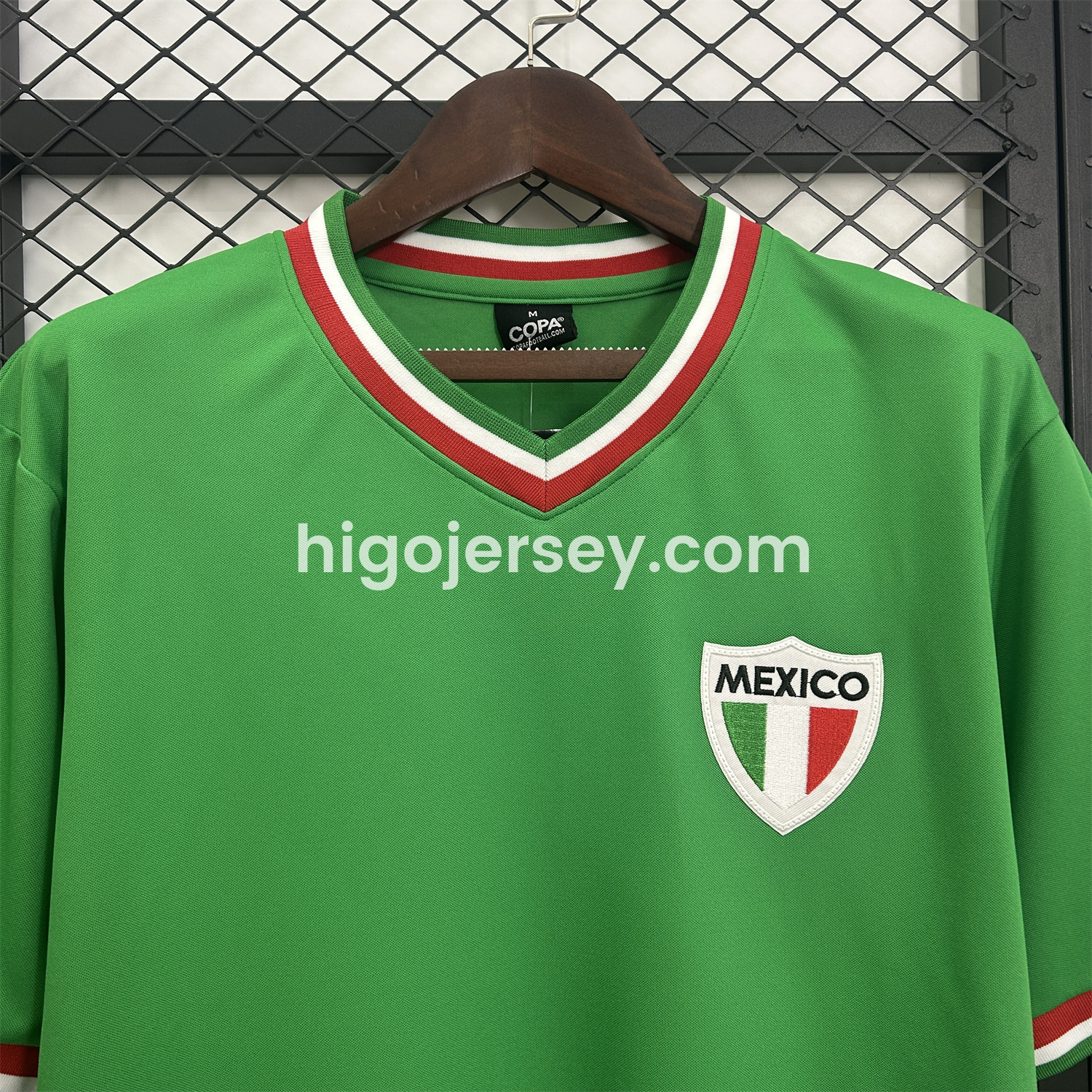 Higojerseys-Retro Mexico 1970 Home Stadium Jersey