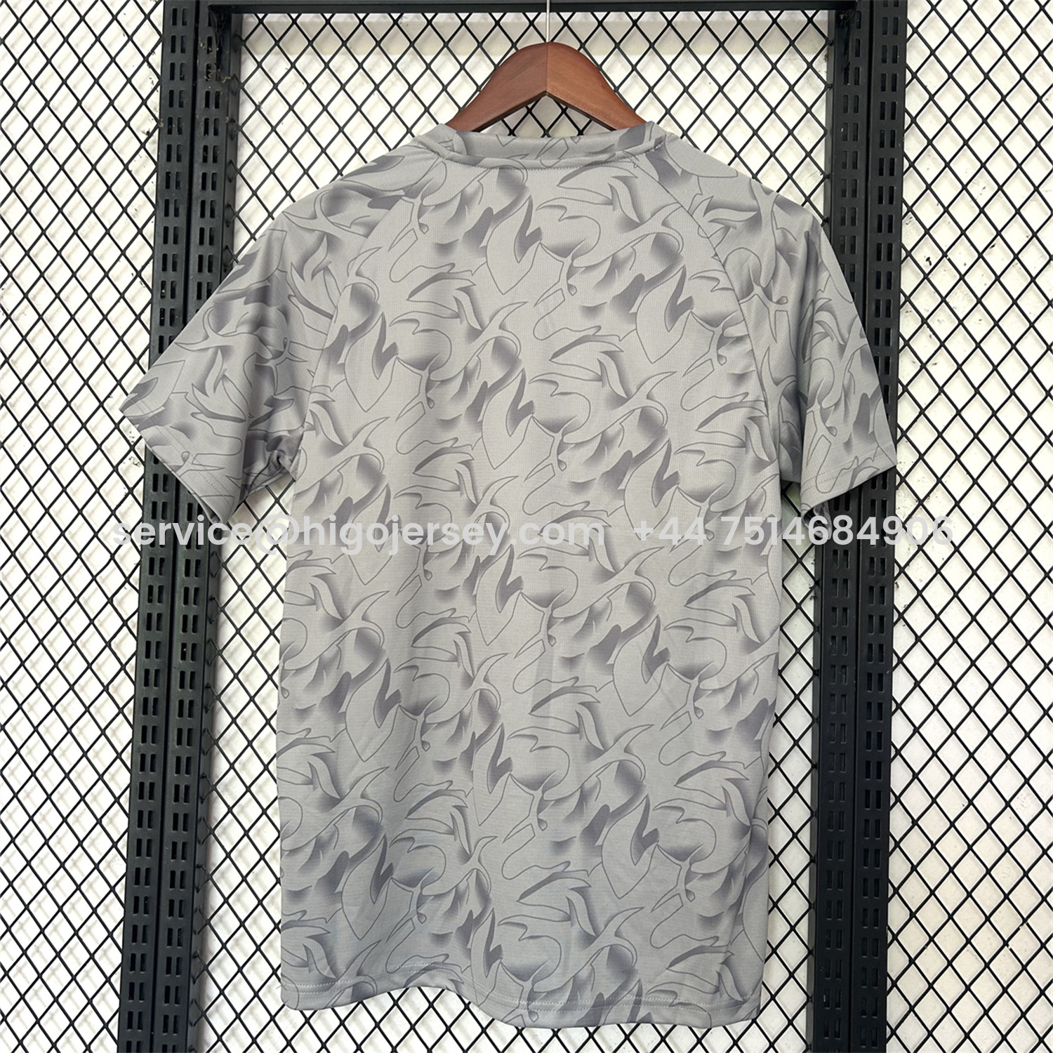 Higojerseys-AC Milan 25-26 Grey Pre-Match Training Jersey - Fans Version