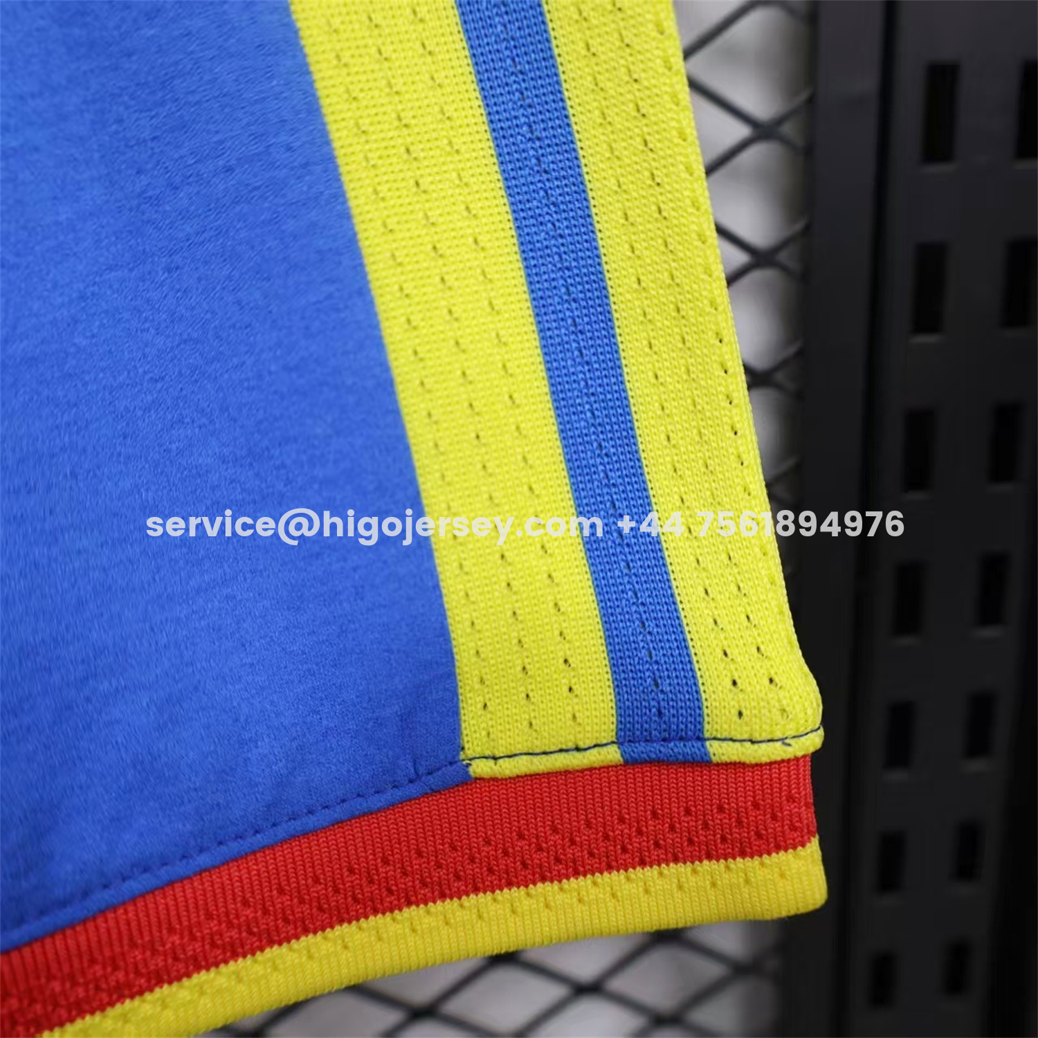 Higojerseys-Colombia 2026 Blue Shorts - Player Version