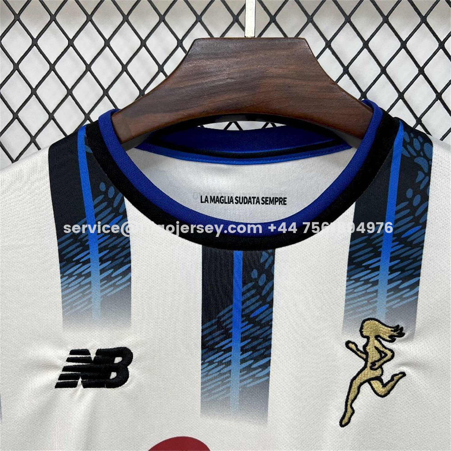 Higojerseys-Atalanta 25-26 Away White Jersey - Fans Version