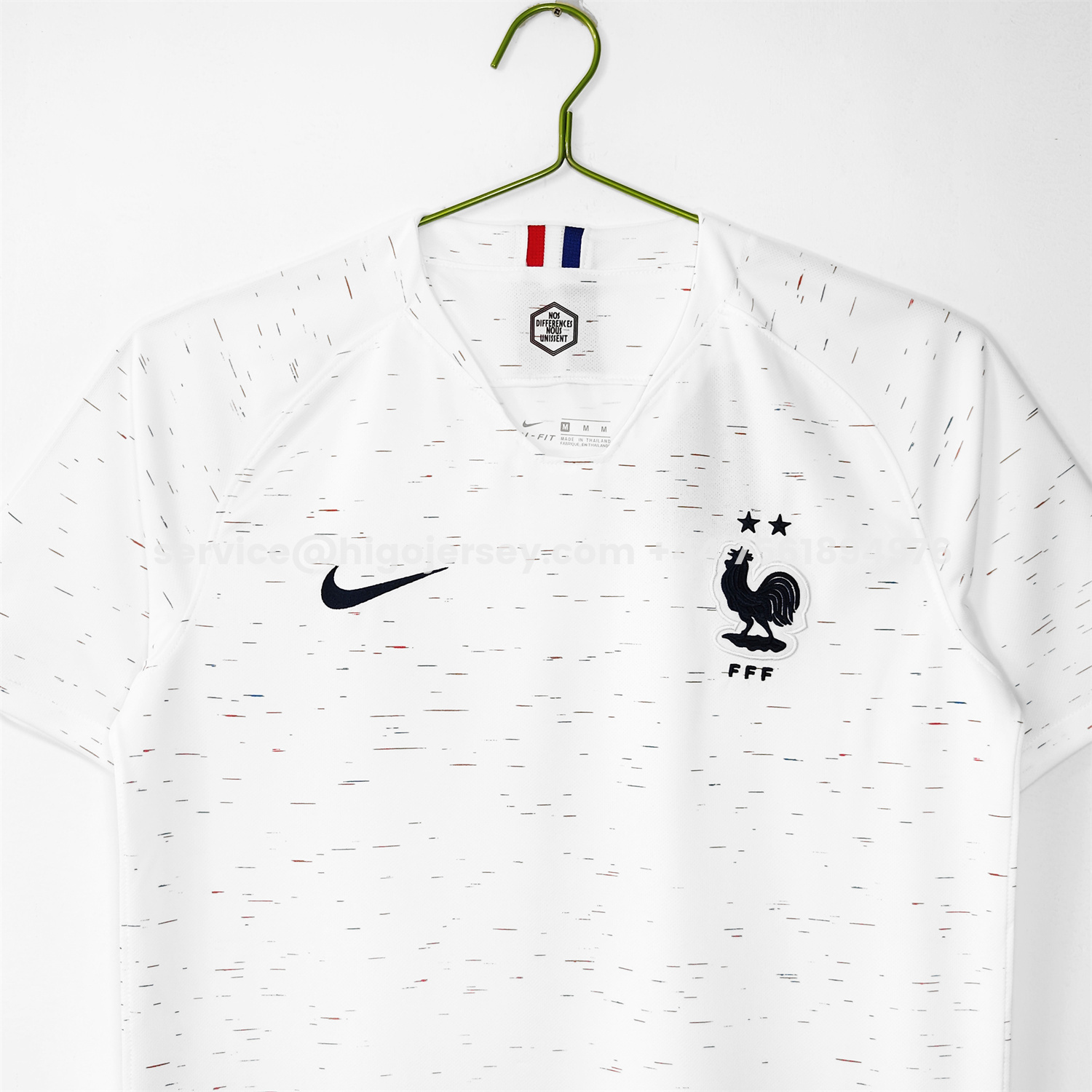 Higojerseys-Retro France 2018 Away Jersey