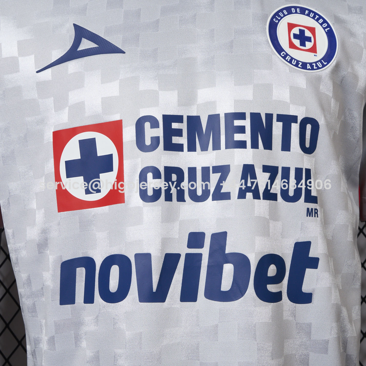 Higojerseys-Cruz Azul 25-26 Away Grey Jersey - Player Version