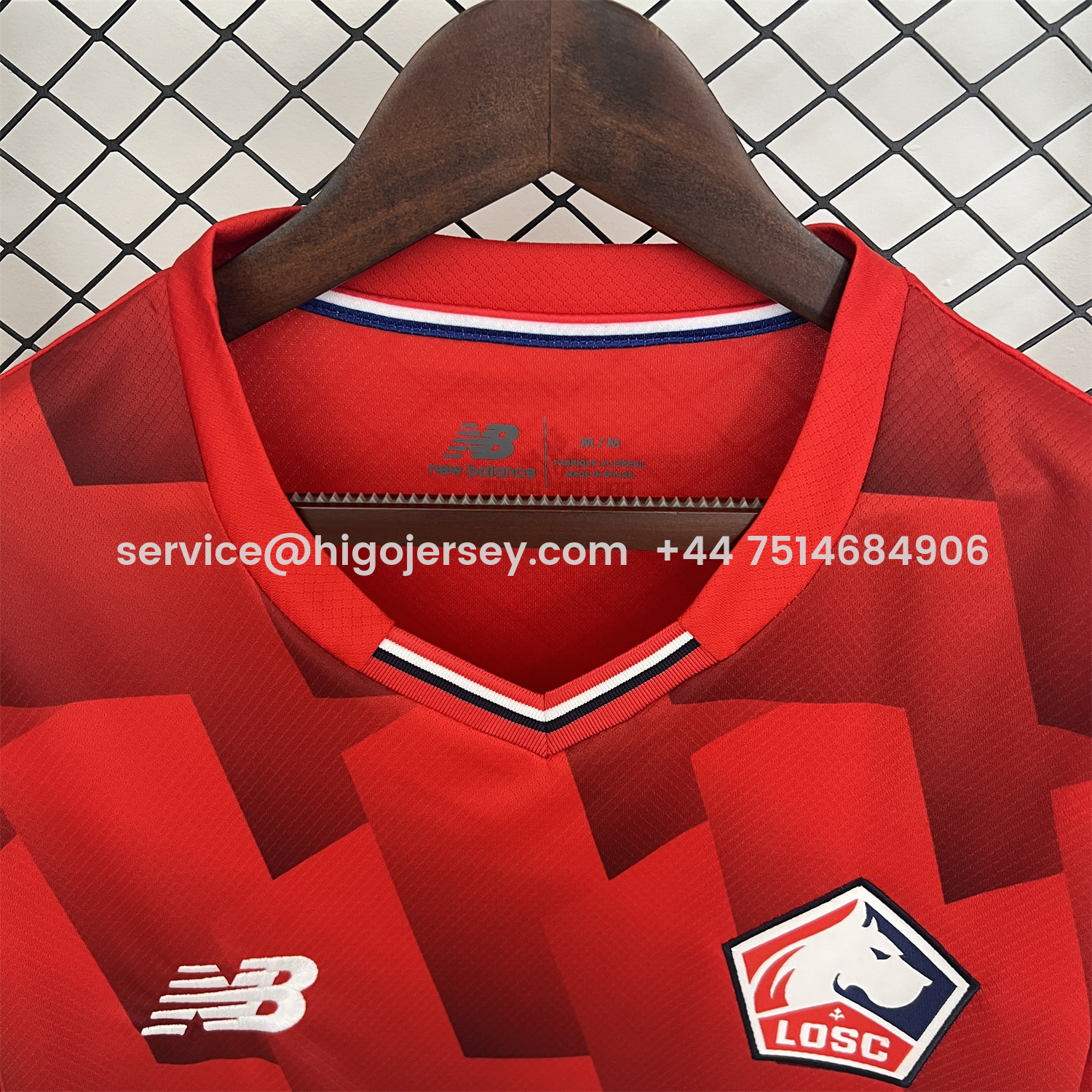 Higojerseys-Lille 25-26 Home Jersey - Fans Version