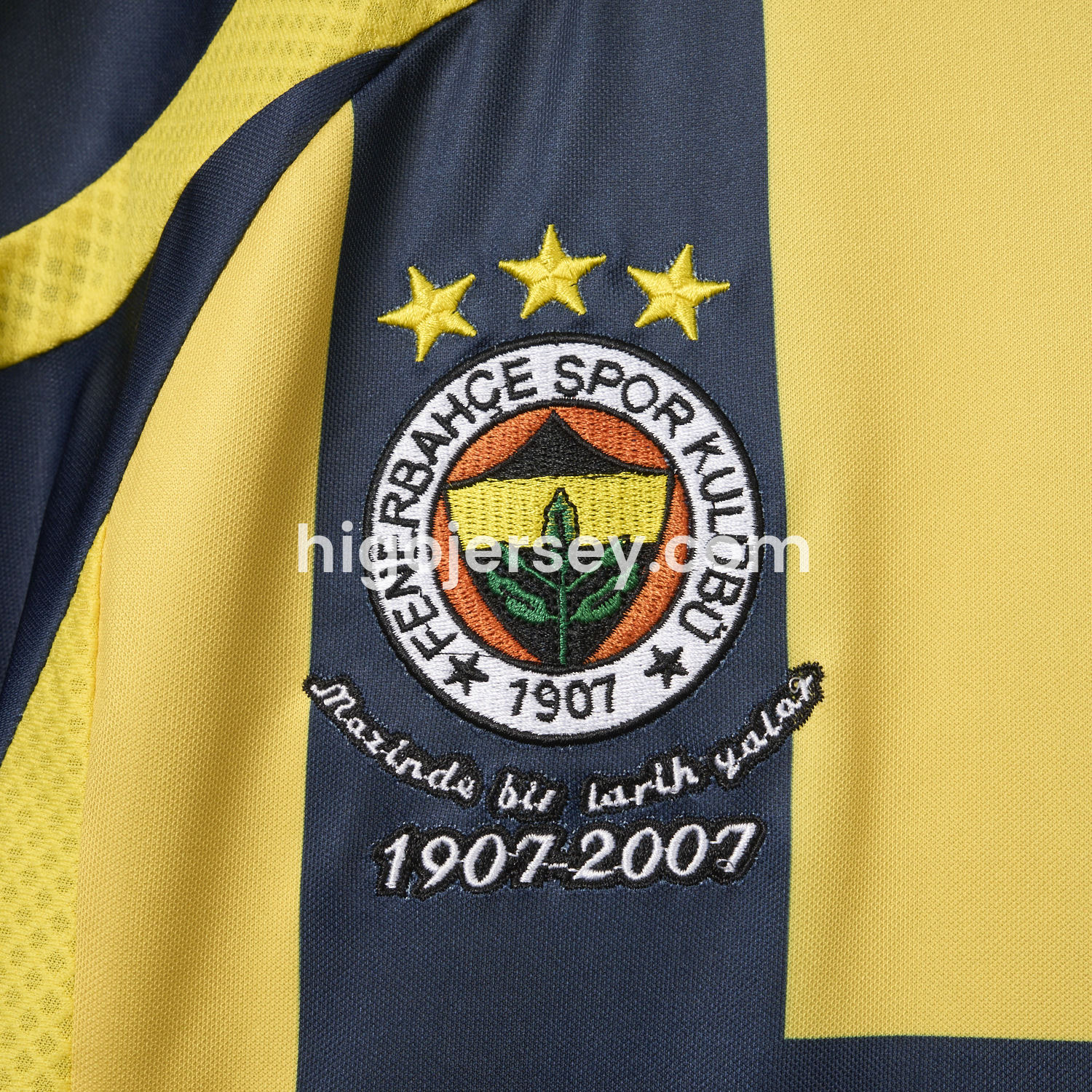 Higojerseys-Retro Fenerbahce 2008-09 Home Jersey
