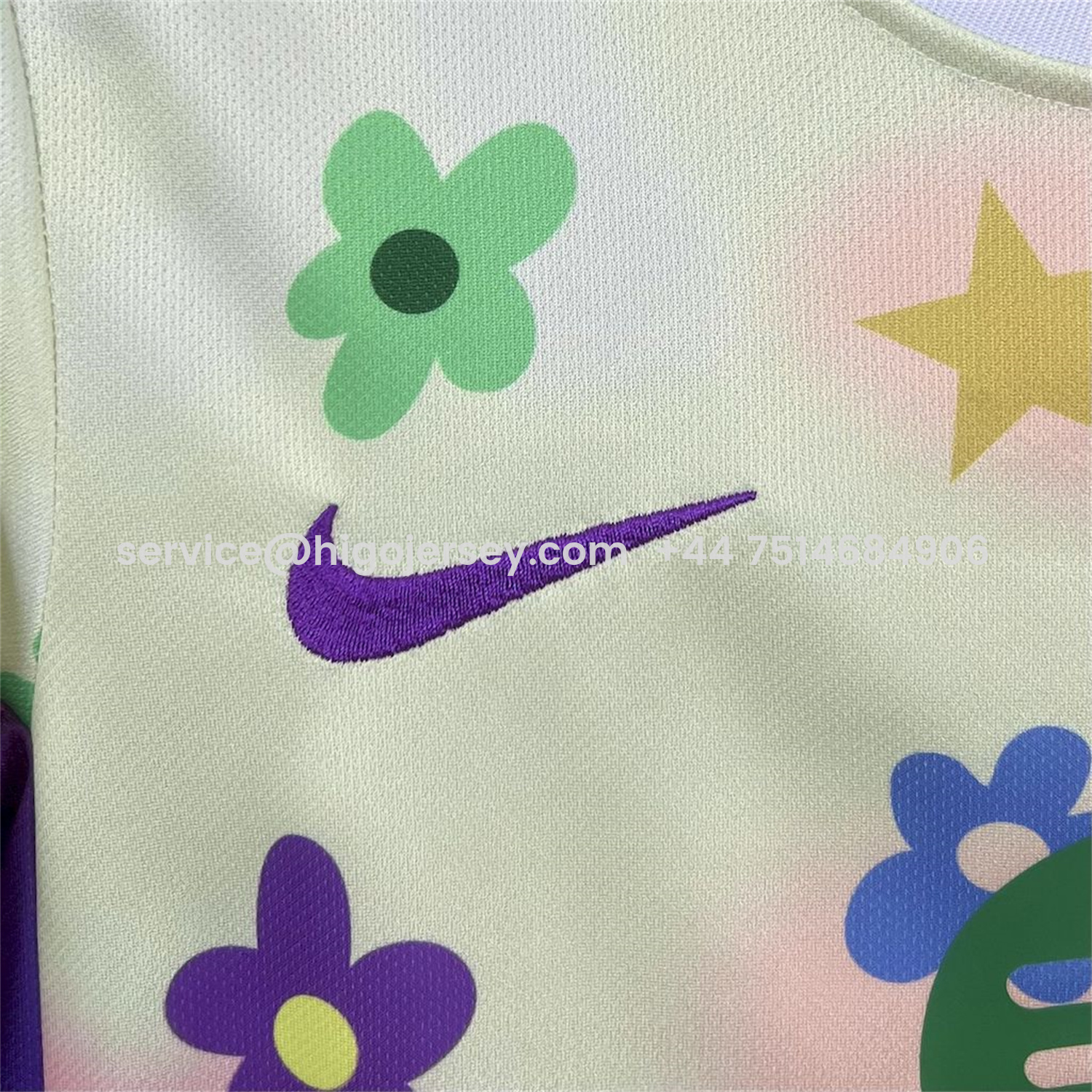 Higojerseys-Barcelona 25-26 Stars And Flowers Pink Special Kids Kit