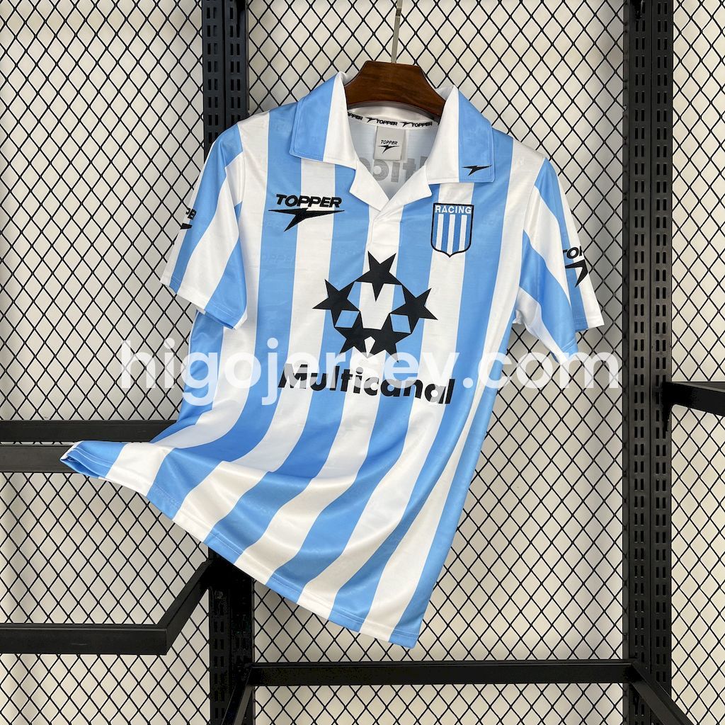 Higojerseys-Retro Racing Club de Avellaneda 1997-98 Home Jersey
