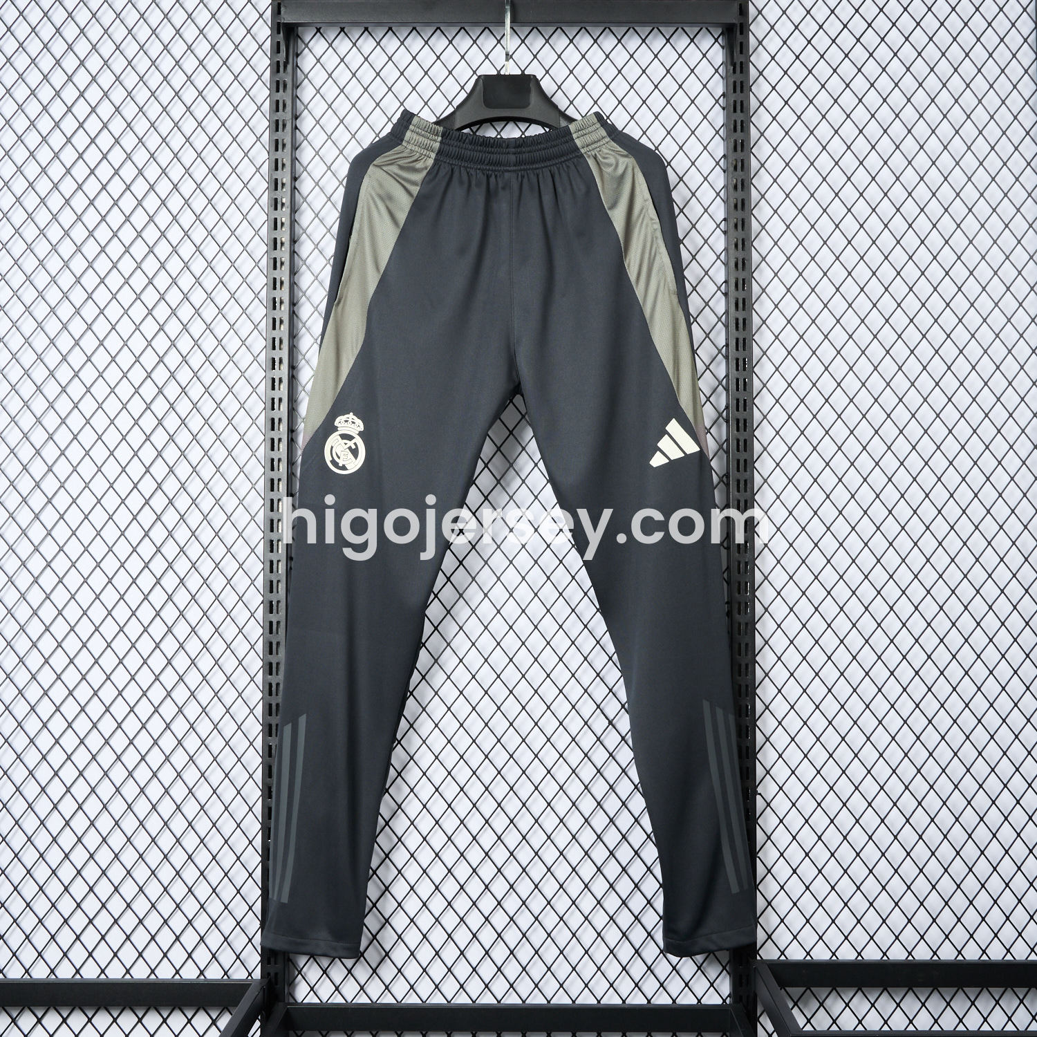 Higojerseys-Real Madrid 24-25 Graphite Grey Training Pants - Player Version