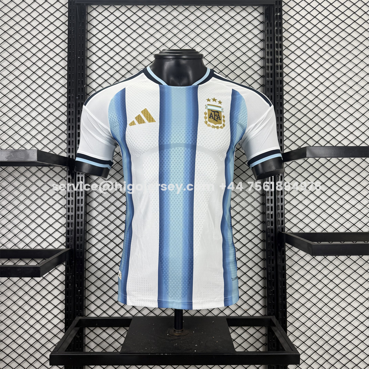 Higojerseys-Argentina 2026 Home Jersey Without Chest Patch - Player Version