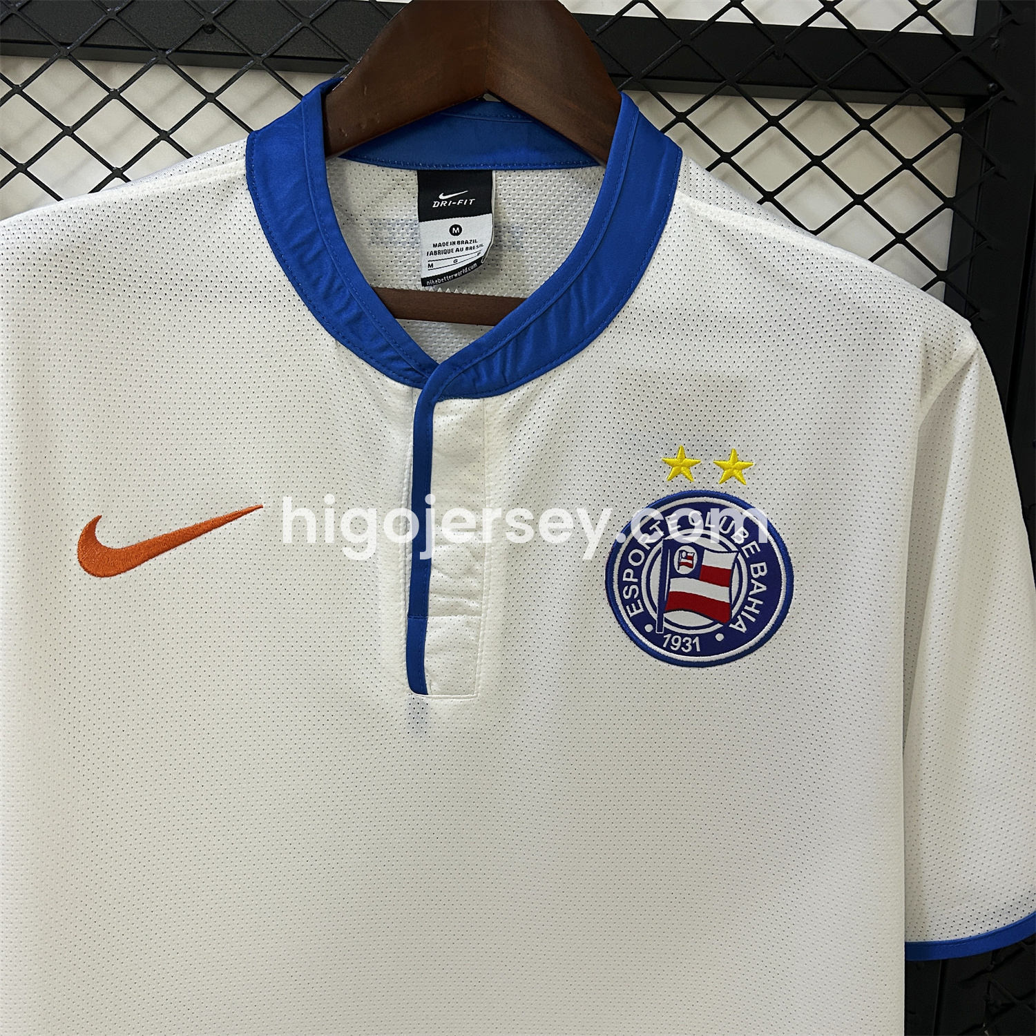 Higojerseys-Retro Bahia 2013-14 Home Unsponsored Jersey