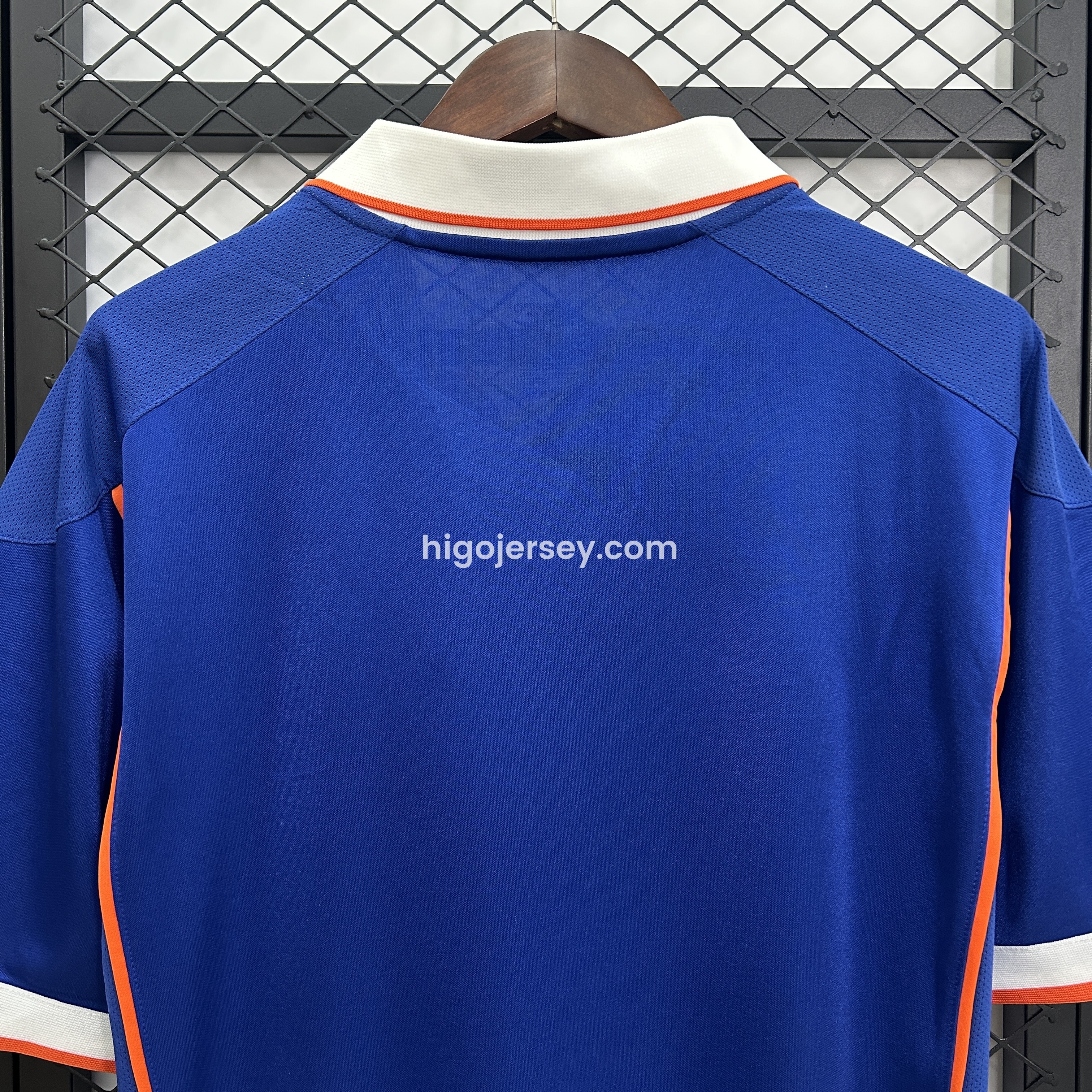 Higojerseys-Retro Netherlands 1998 Away Jersey