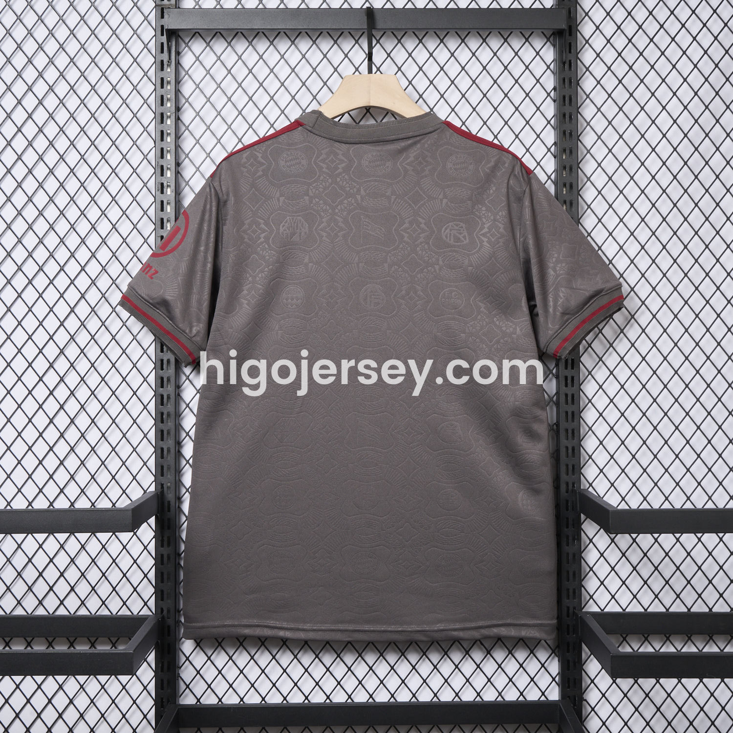 Higojerseys-Bayern Munich 2025 Grey 125th Anniversary Jersey - Fans Version