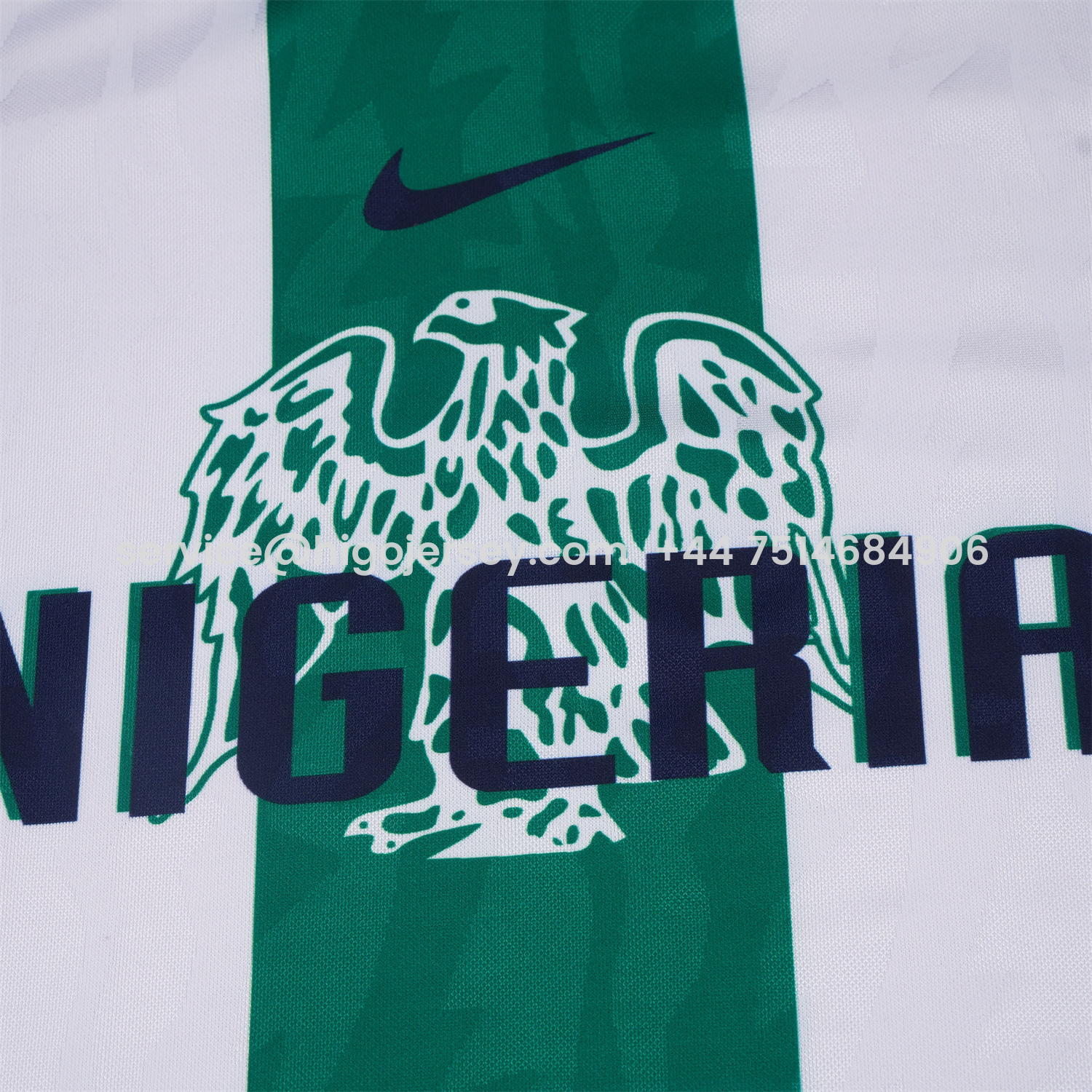Higojerseys-Retro Nigeria 1996 Away Kids Kit