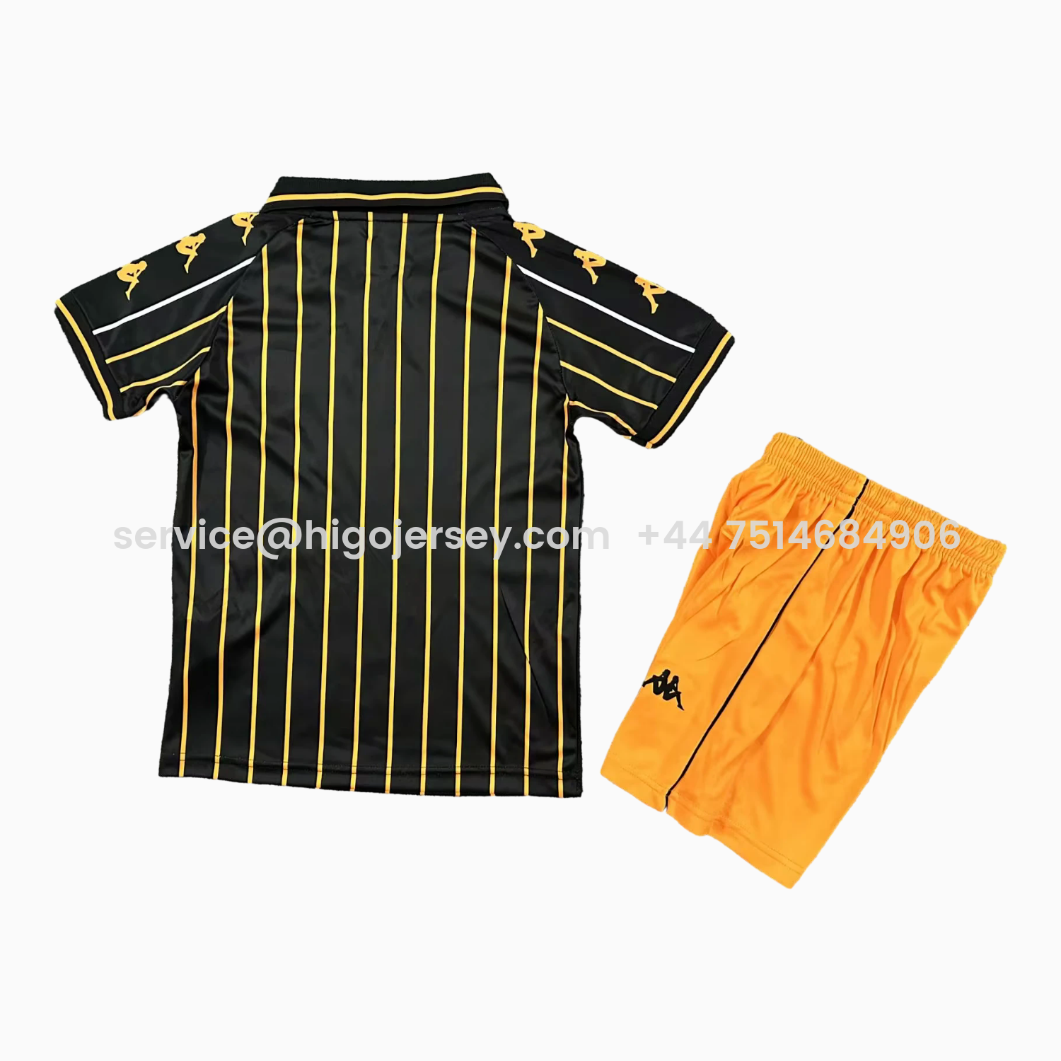 Higojerseys-Hull City 25-26 Away Kids Kit