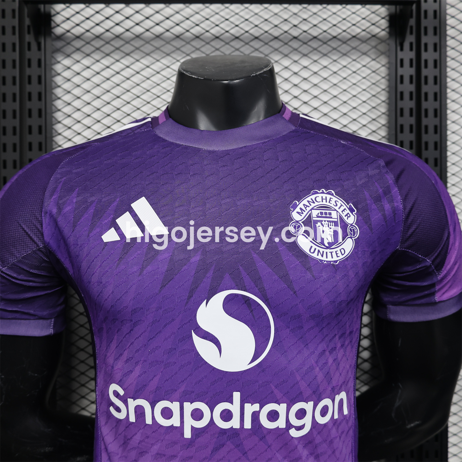 Higojerseys-Manchester United 24-25 Purple Gradient Special Edition Jersey - Player Version
