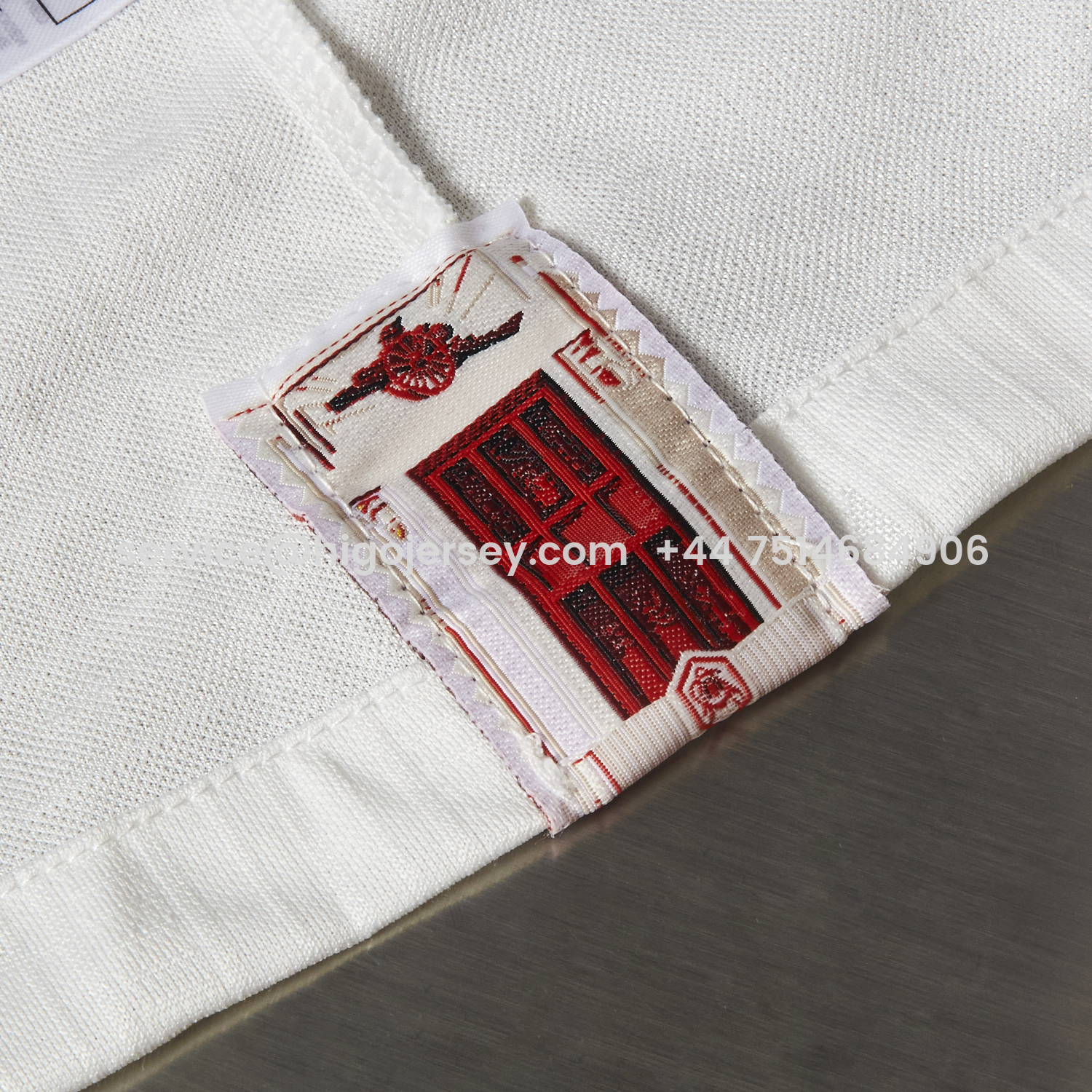 Higojerseys-【Embroidered Flower Version】Arsenal 25-26 Third White Jersey - Player Version