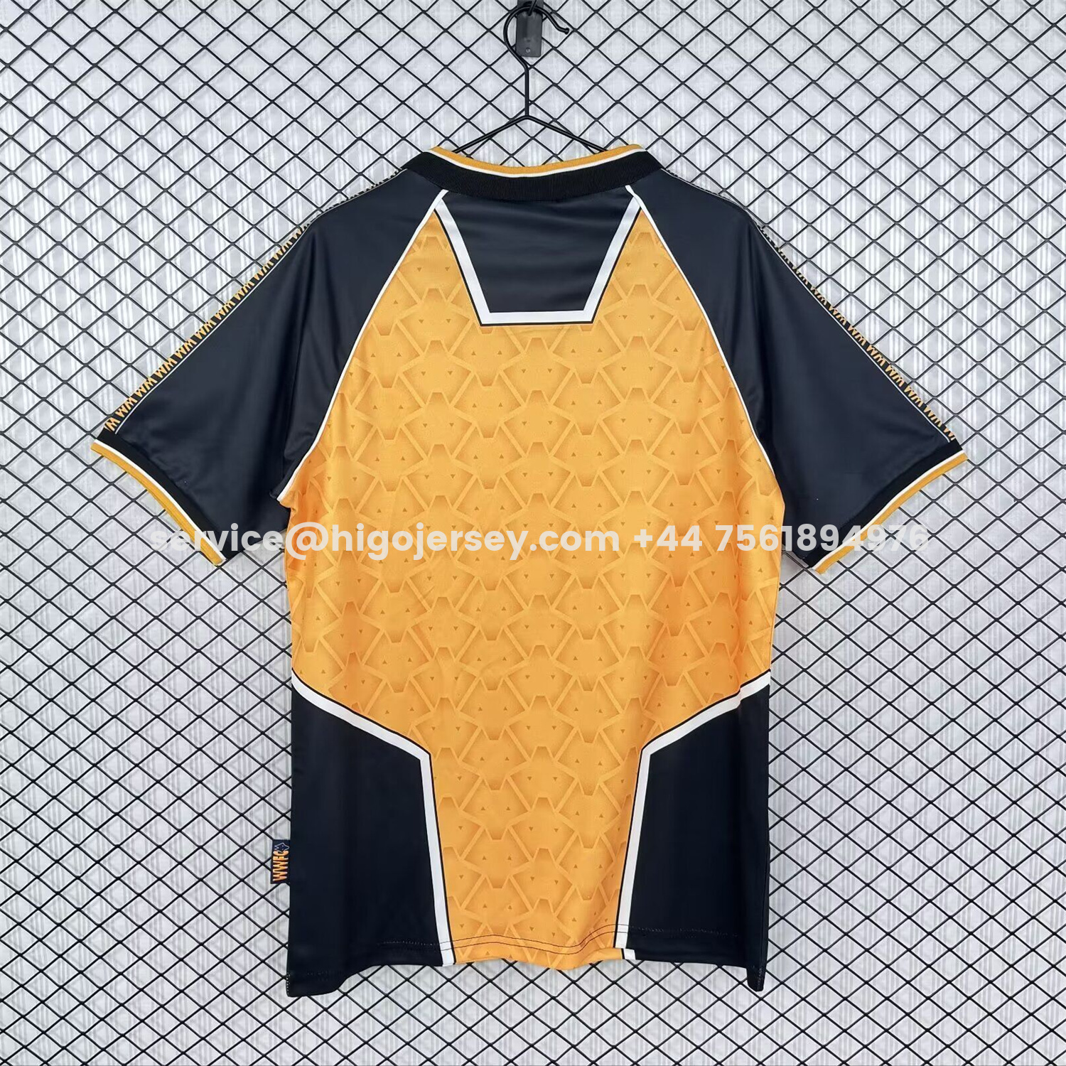 Higojerseys-Retro Wolverhampton Wanderers Wolves 1996-98 Home Jersey