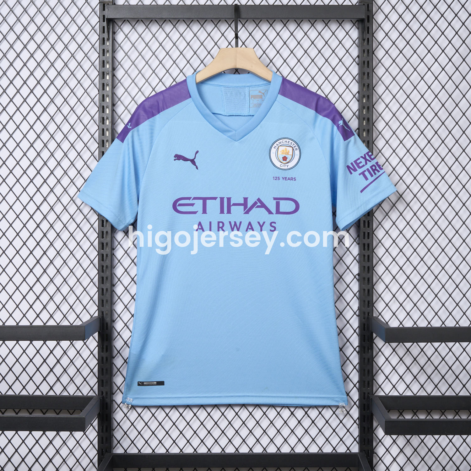 Higojerseys-Retro Manchester City 2019-20 Home Jersey