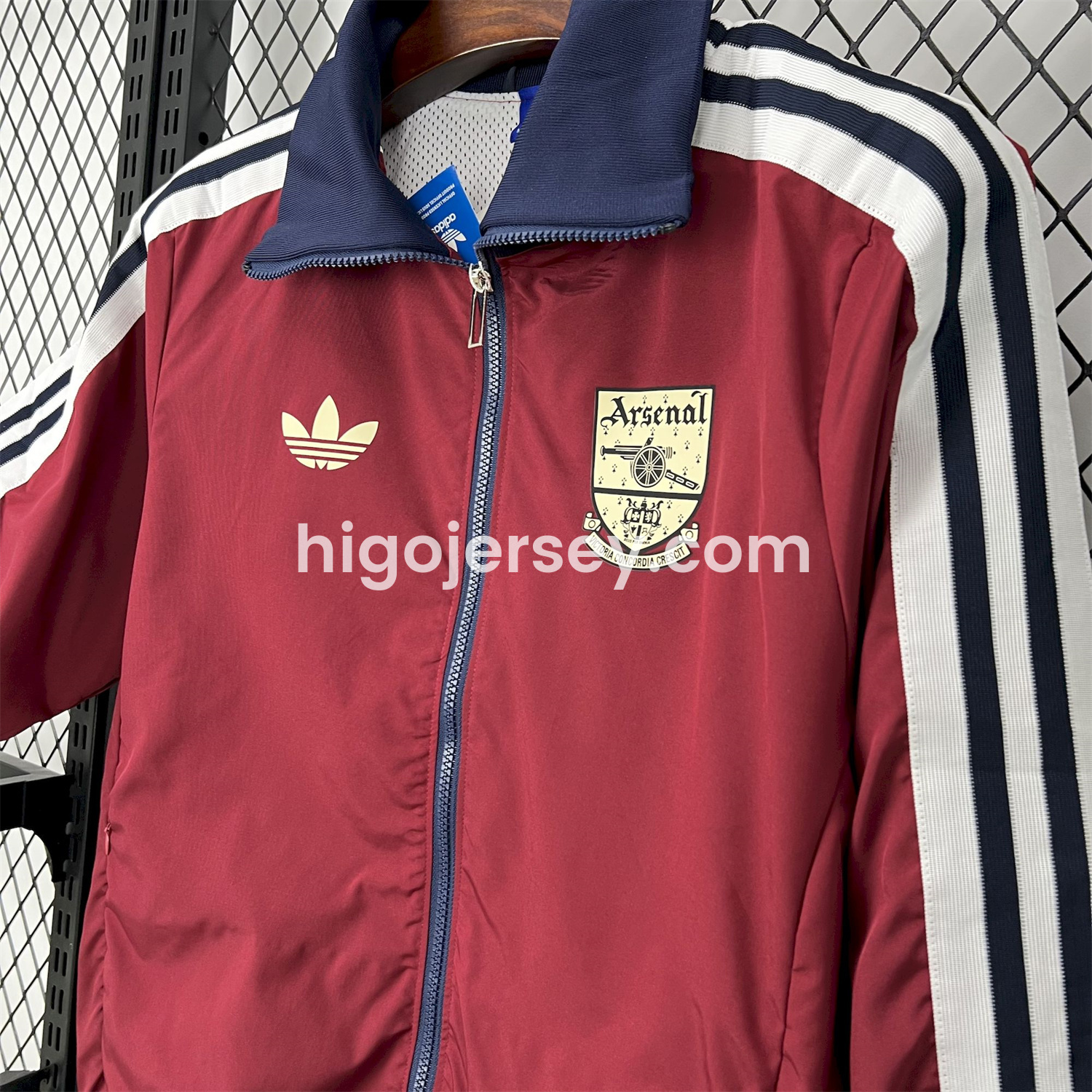 Higojerseys-Arsenal 24-25 Player Windbreaker - Deep Red