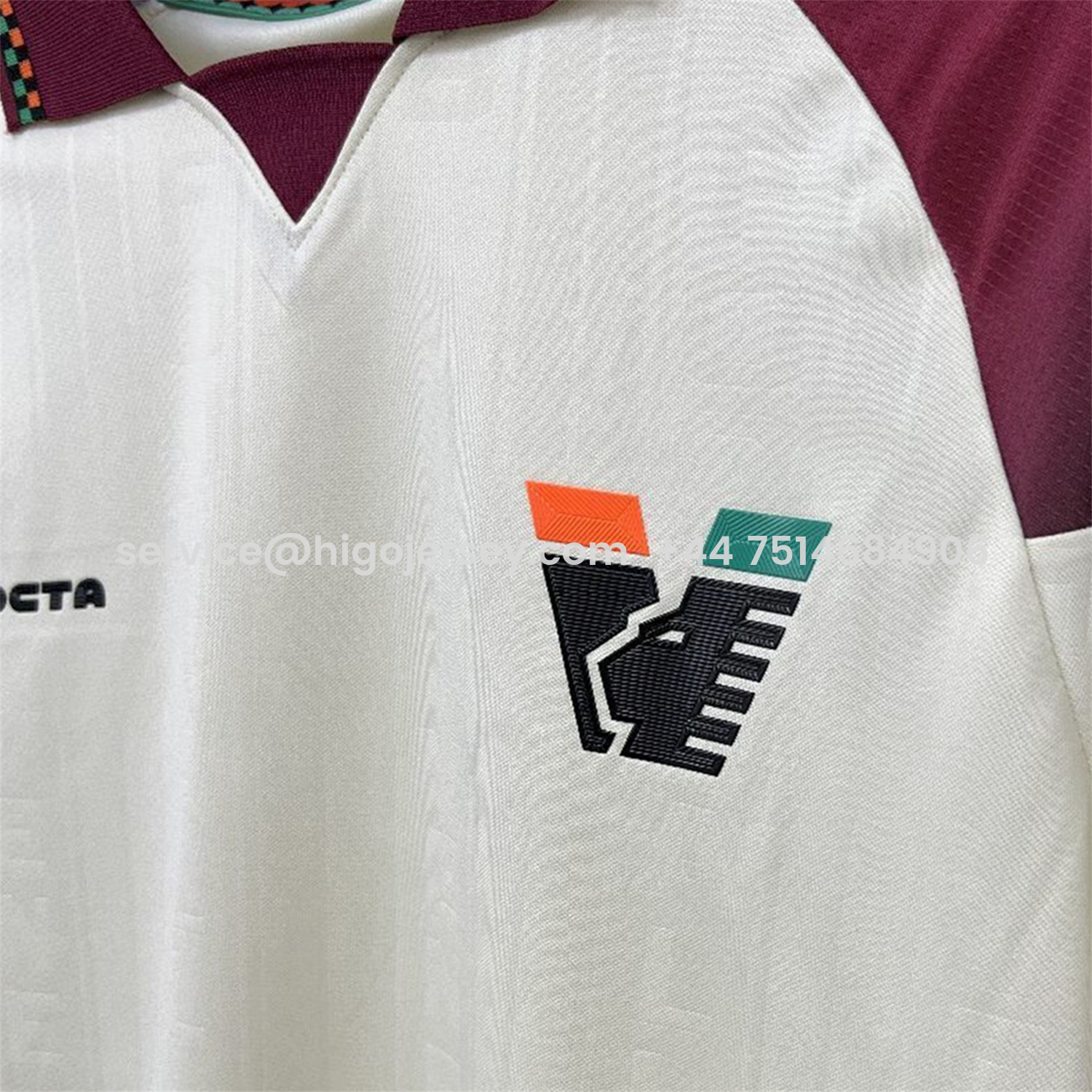 Higojerseys-Venezia FC 25-26 Away Unsponsored Long Sleeves Jersey - Fans Version