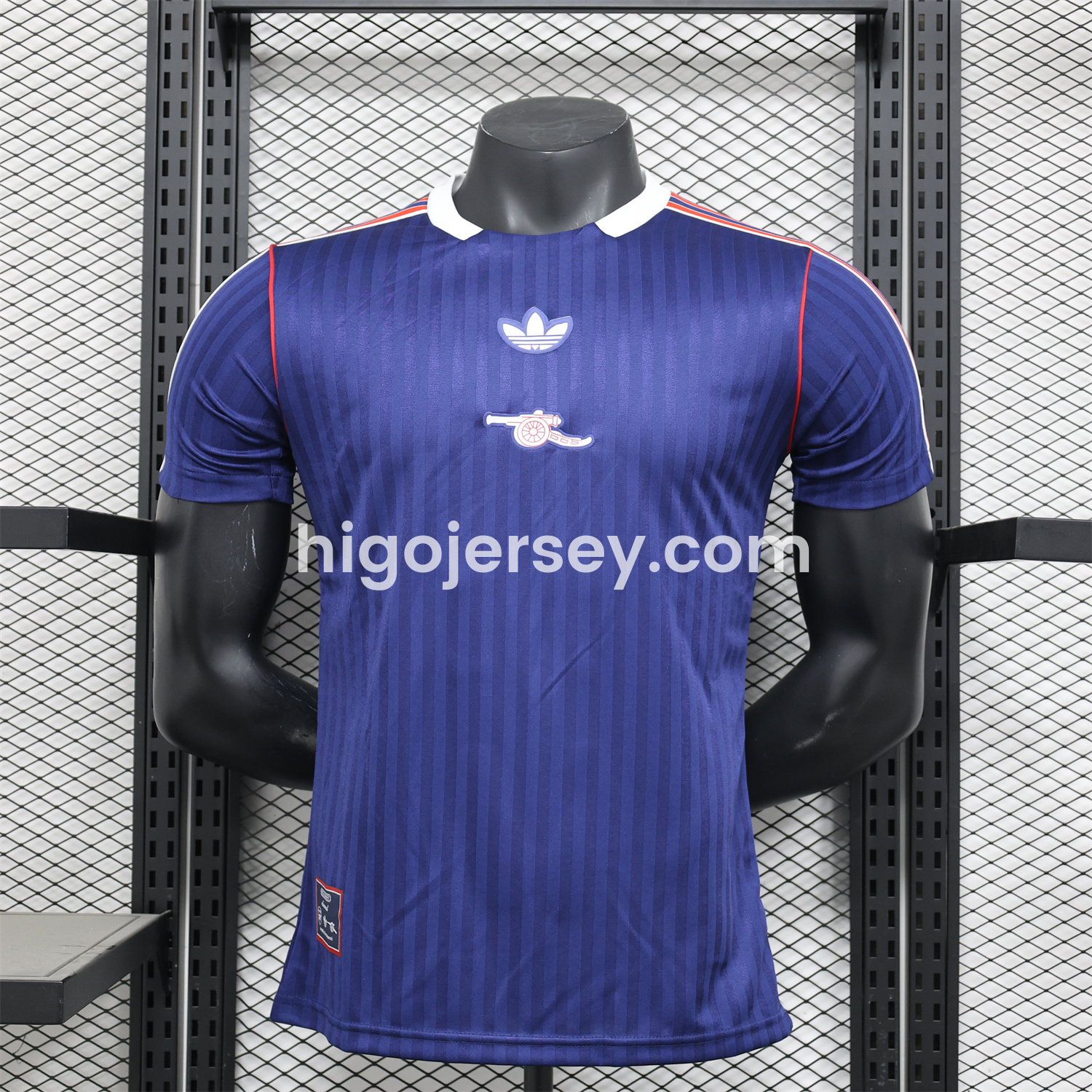 Higojerseys-Arsenal 24-25 Blue Icon Retro Jersey - Player Version