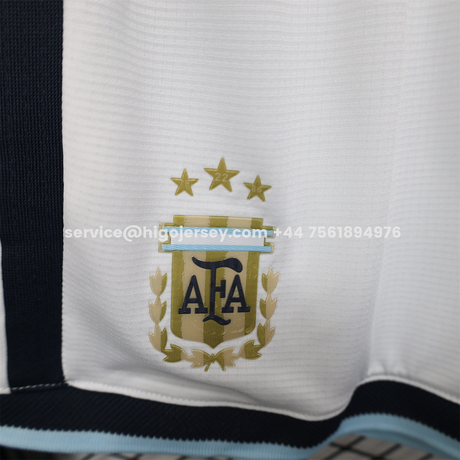 Higojerseys-Argentina 2026 White Shorts - Player Version