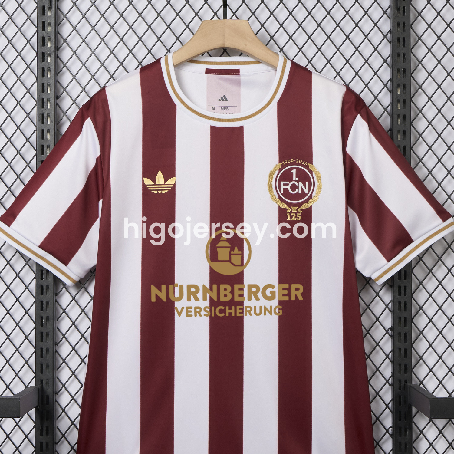 Higojerseys-Nürnberg 24-25 125-Year Anniversary Jersey With Sponsors - Fans Version