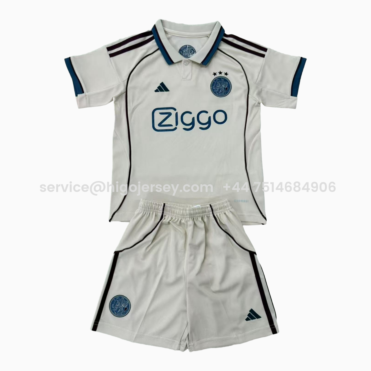 Higojerseys-Ajax 25-26 Third Kids Kit