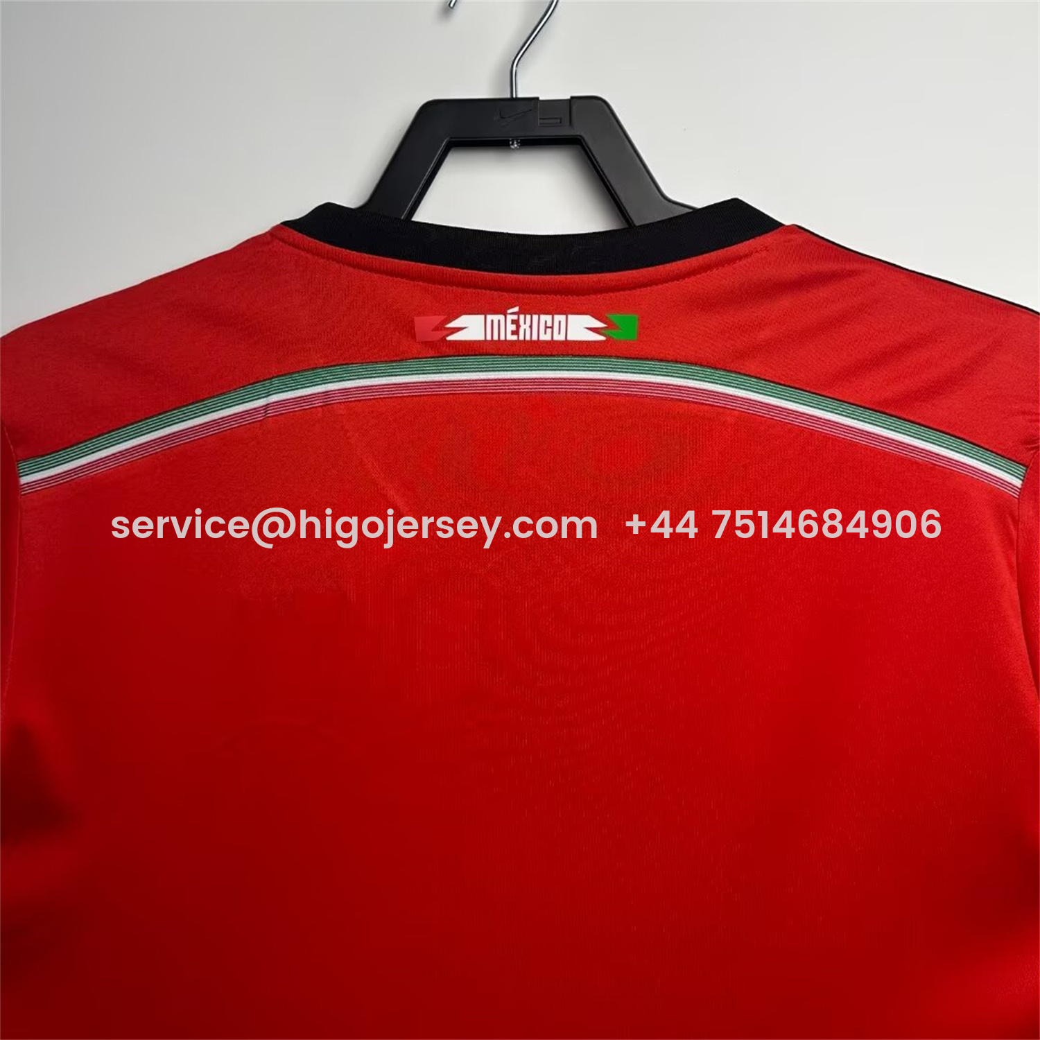 Higojerseys-Retro Mexico 2014 Away Red Jersey