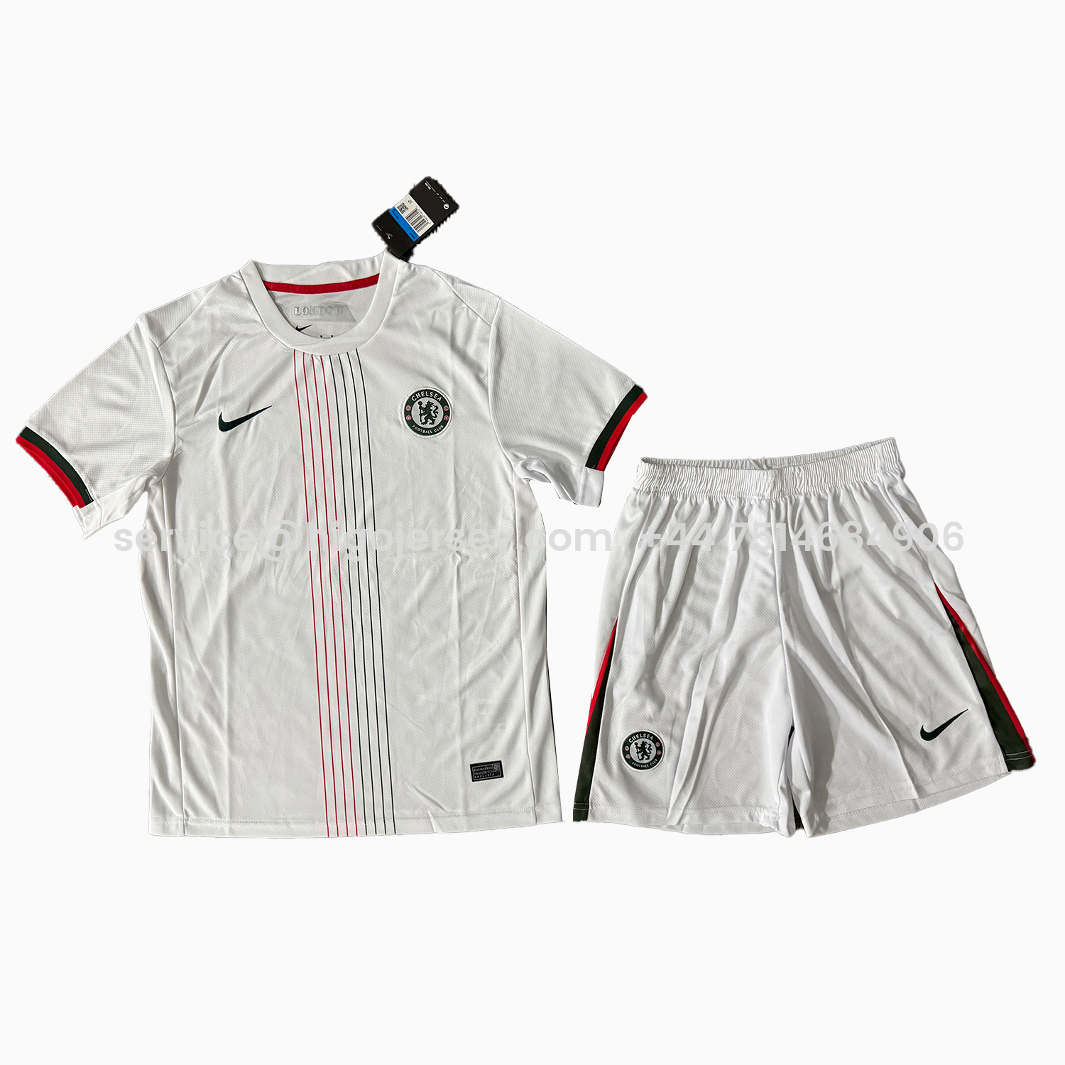Higojerseys-C.H.E.L.S.E.A 25-26 Away Men's Adult Jersey Set - Fans Version