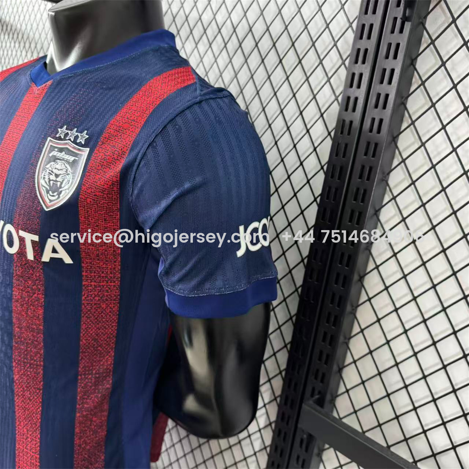 Higojerseys-Johor DT 25-26 Home Jersey - Player Version