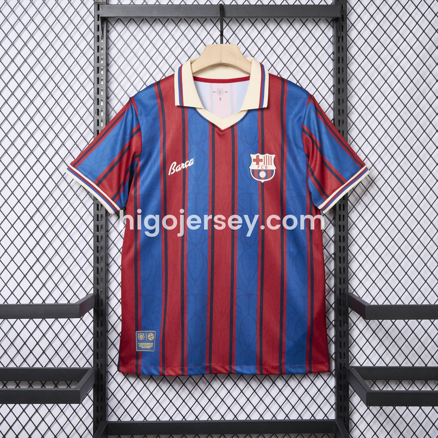Higojerseys-Barcelona 25-26 Retro Style Jersey - Fans Version