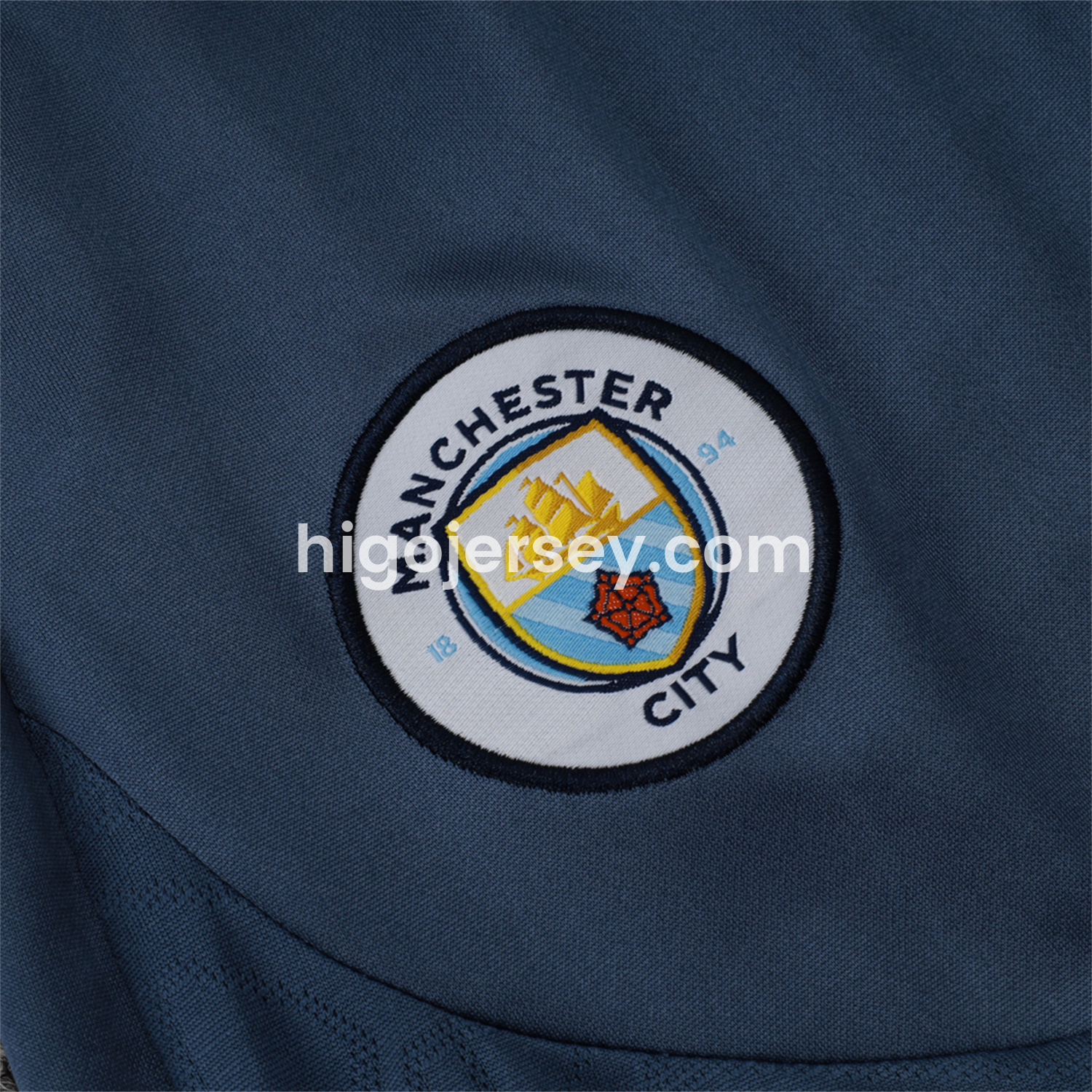 Higojerseys-Manchester United 24-25 Short-Sleeve Training Set - Light Blue