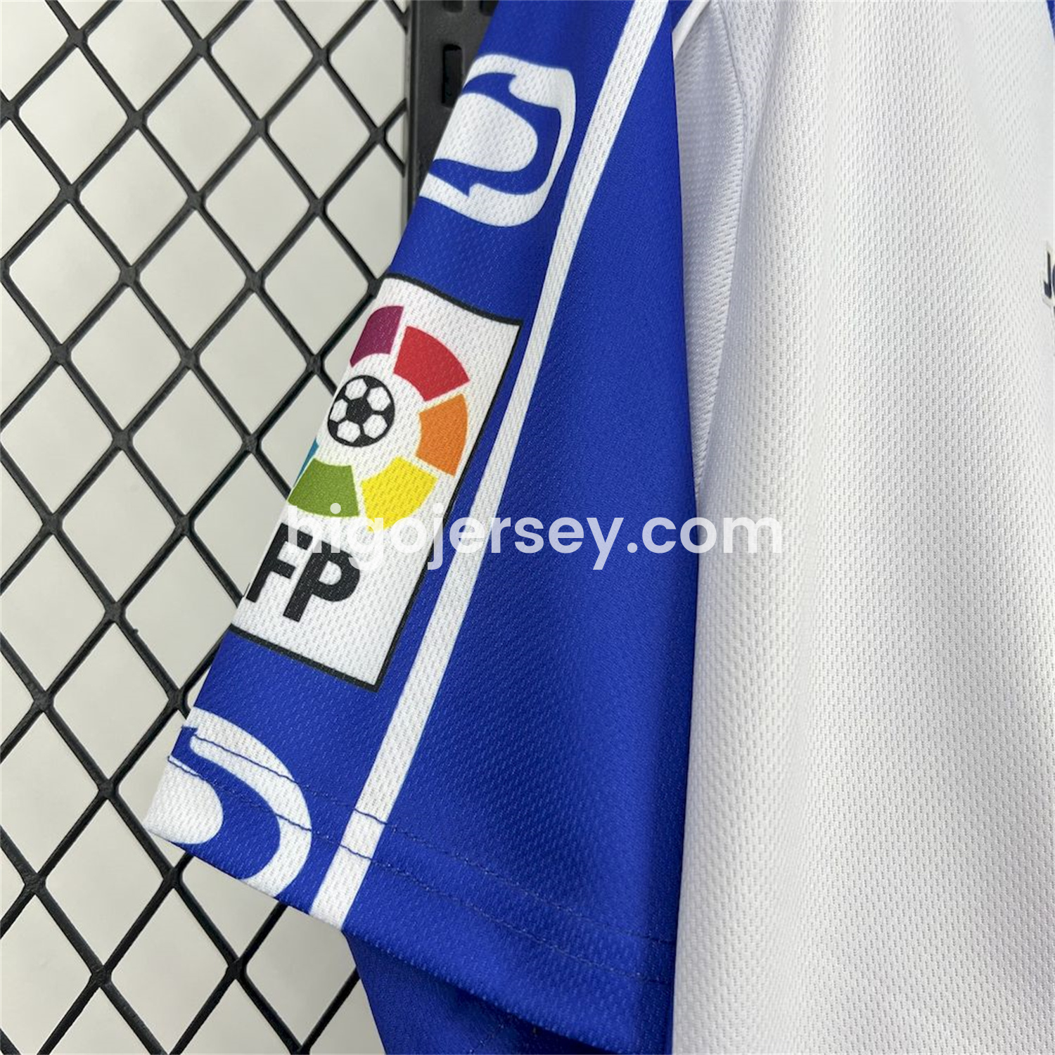 Higojerseys-Retro RCD Espanyol 1999-00 Home Jersey