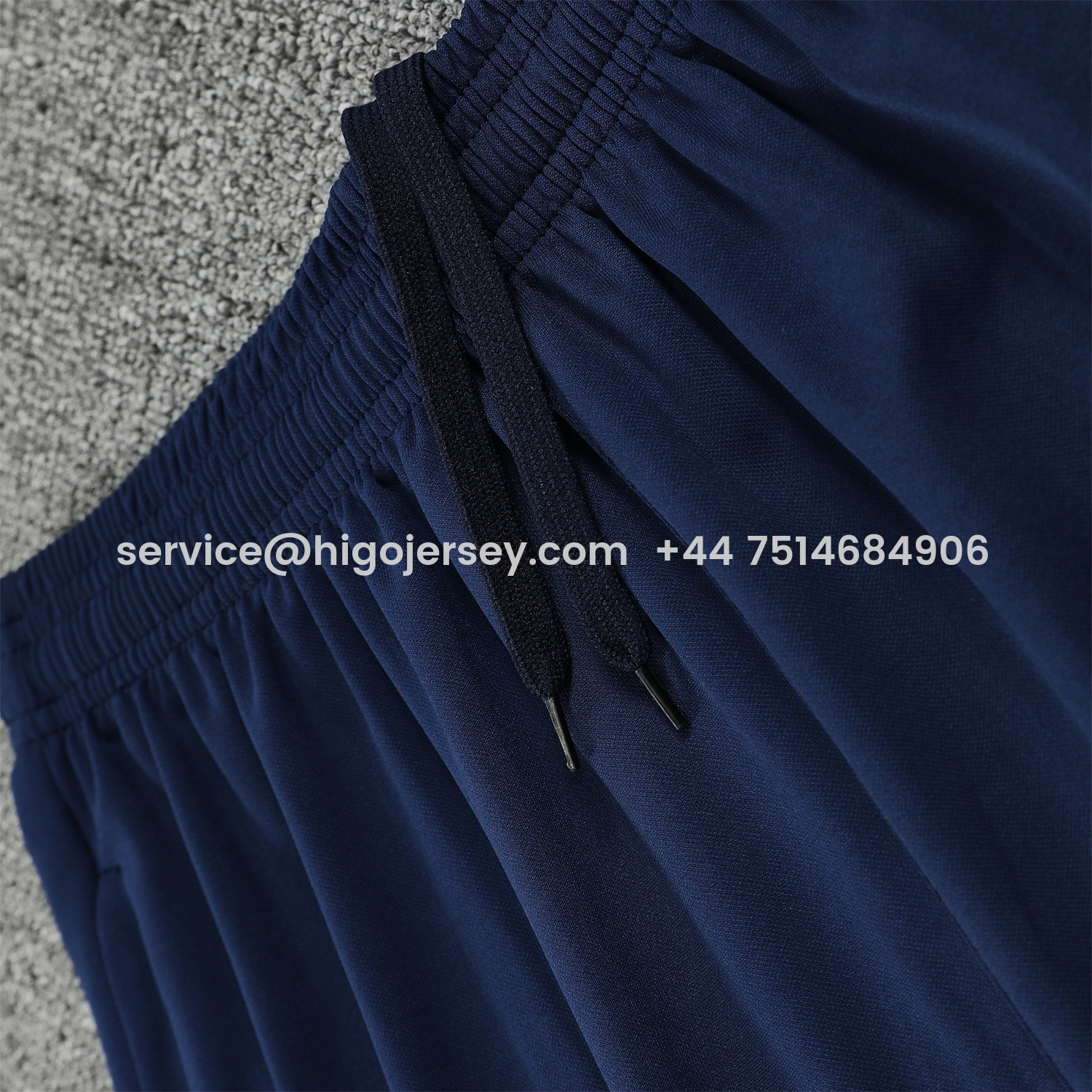 Higojerseys-Inter Milan 25-26 Short-Sleeve Training Set - Blue Sleeve White Top & Blue Shorts