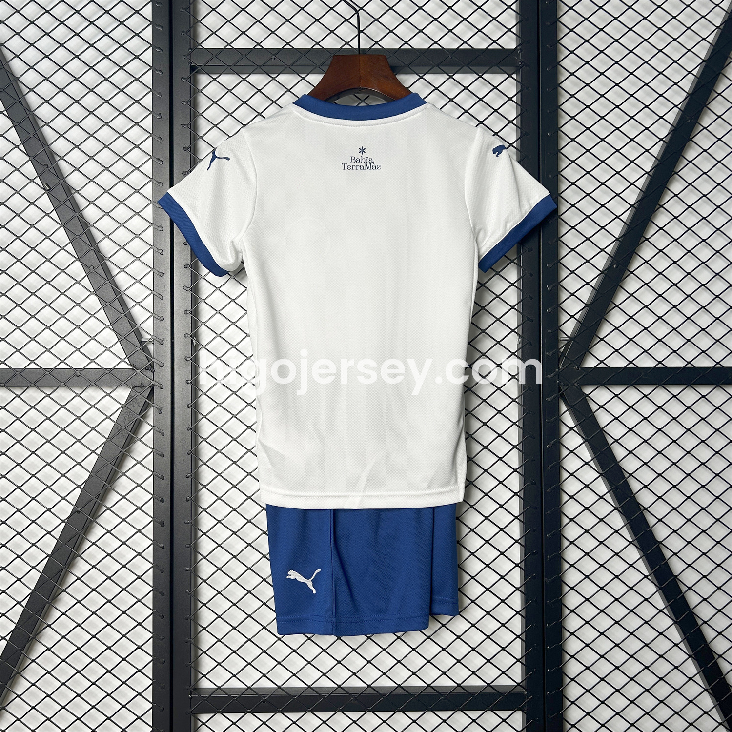 Higojerseys-Bahia 25-26 Home Unsponsored Kids Kit