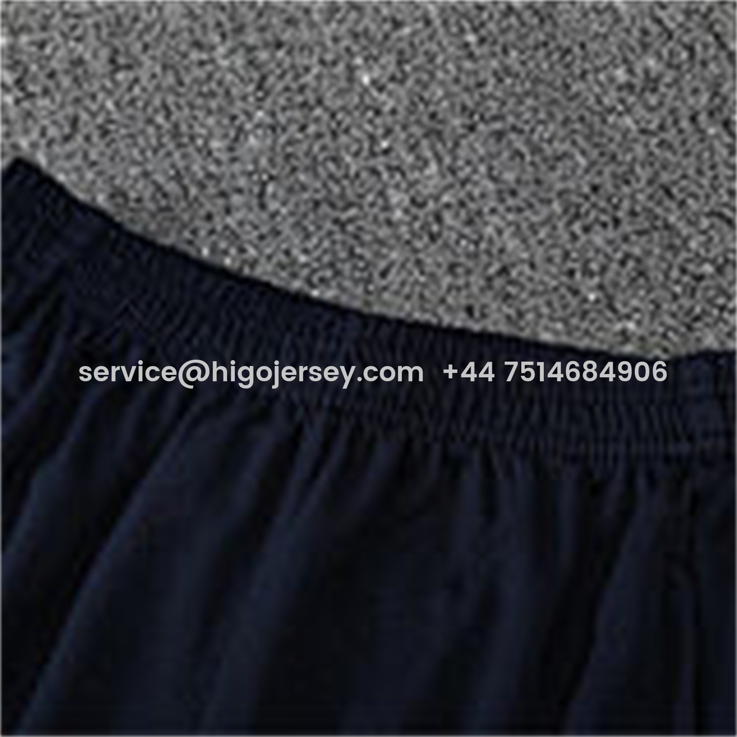 Higojerseys-Marseille 25-26 Long Sleeve Training Set - Nattierblue Top & Deep Blue Pants