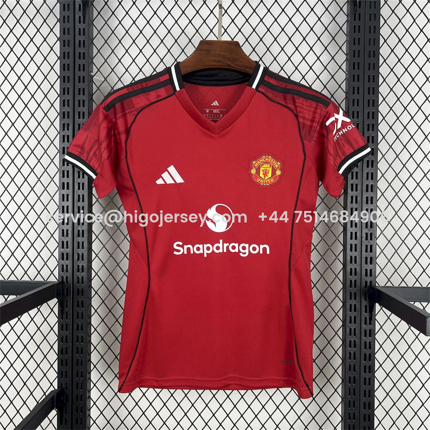 Higojerseys-Women's Manchester United 25-26 Home Jersey