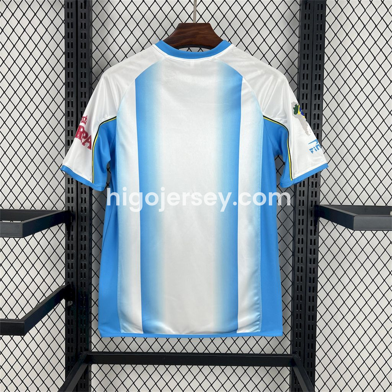 Higojerseys-Retro Paysandu 2003 Third Blue Stripe Jersey